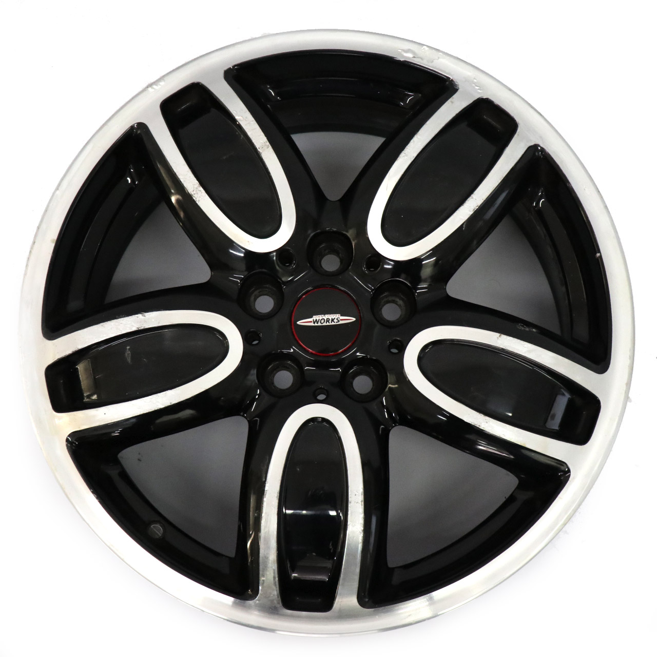 Mini F55 F56 F57 Schwarz Felge 18" 7J ET:54 JCW Cup Speiche 6855115