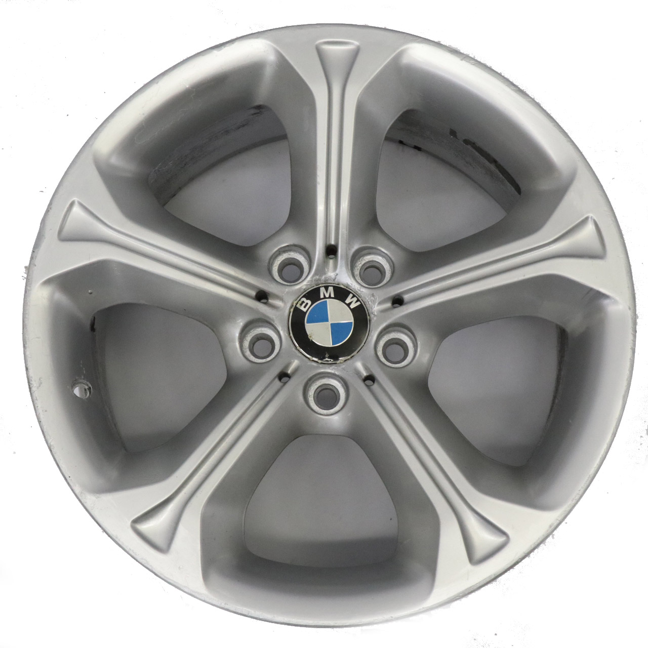 BMW X1 E84 Silberne Leichtmetallfelge 18" 8J ET:30 Sternspeiche 320 6789143