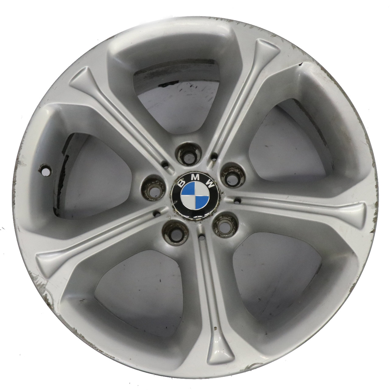 BMW X1 E84 Silberne Leichtmetallfelge 18" 8J ET:30 Sternspeiche 320 6789143