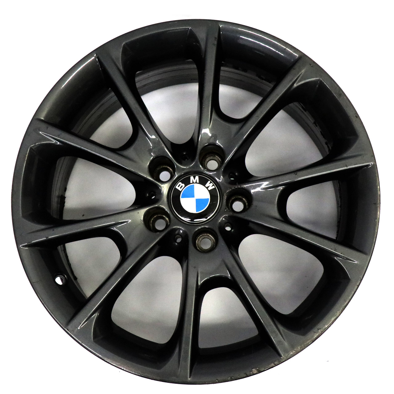 BMW F30 F32 LCI Grau Leichtmetallrad 18" 8J ET:34 V-Speiche Styling 398 6874819