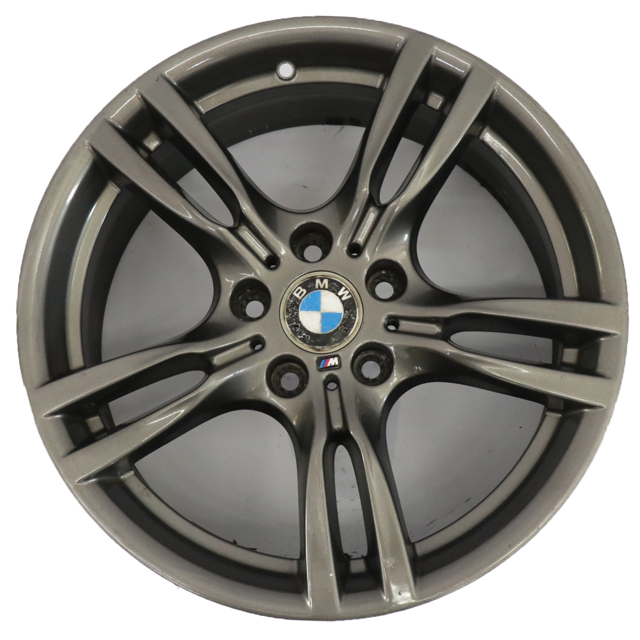 BMW F30 F31 F32 Graue Leichtmetallfelge 18" M Sternspeiche 400 8J ET:34 7845880