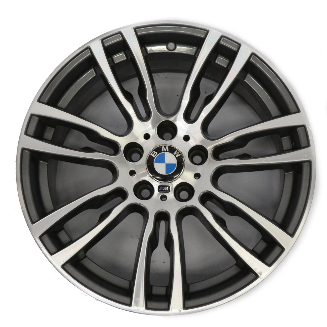 BMW F30 F31 F32 Ferricgrey Alloy Wheel Rim 19" 8J ET:36 M Star Spoke 403 7845882