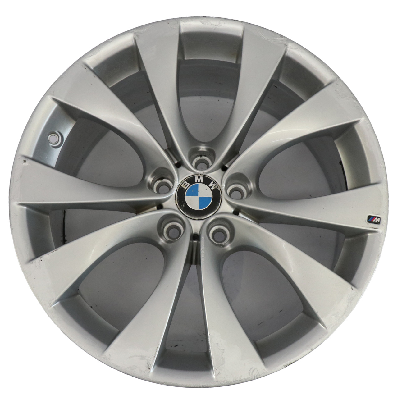 BMW X5 E70 Silber Vorderrad Felge 20" M V-Speiche 227 10J ET:40 8037349