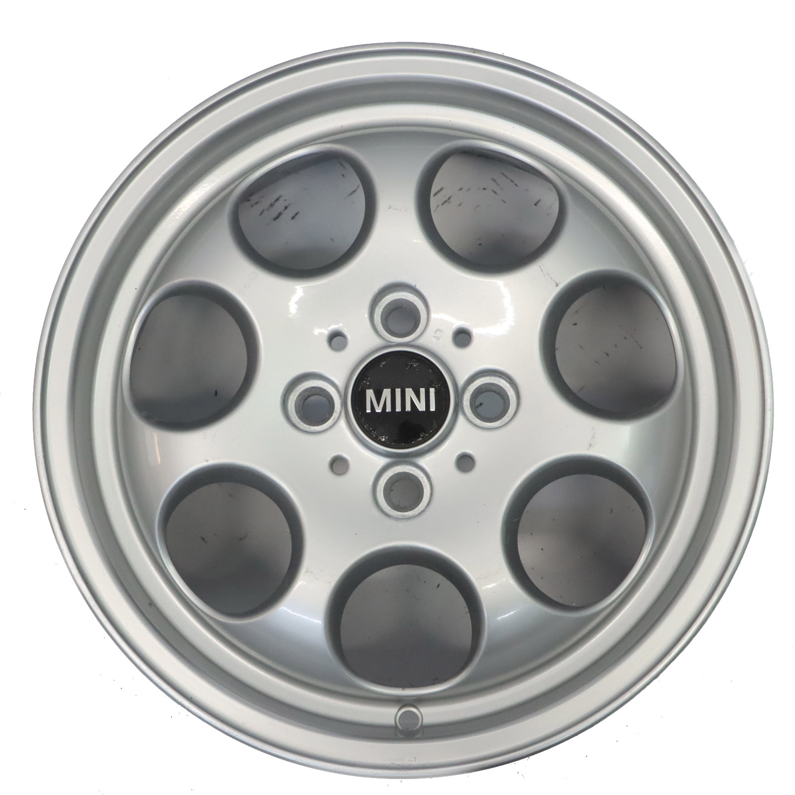 Mini Cooper One R50 R56 Silber Alu Felge Alufelge 15 "5,5J ET: 45  Rad 7 Hole 81