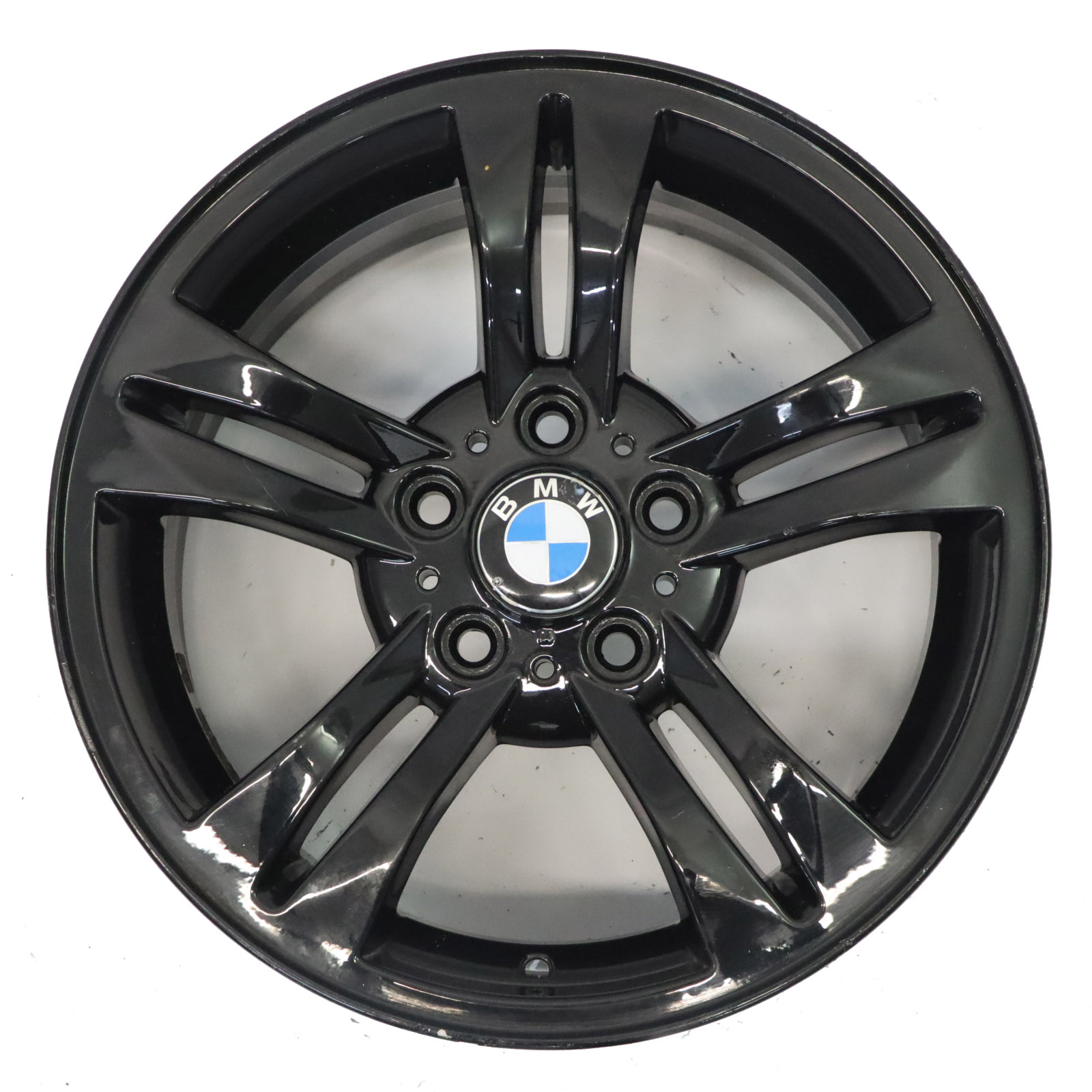 BMW X3 E83 Schwarz Leichtmetallfelge 17" Doppelspeiche 112 8J ET:46 3401200