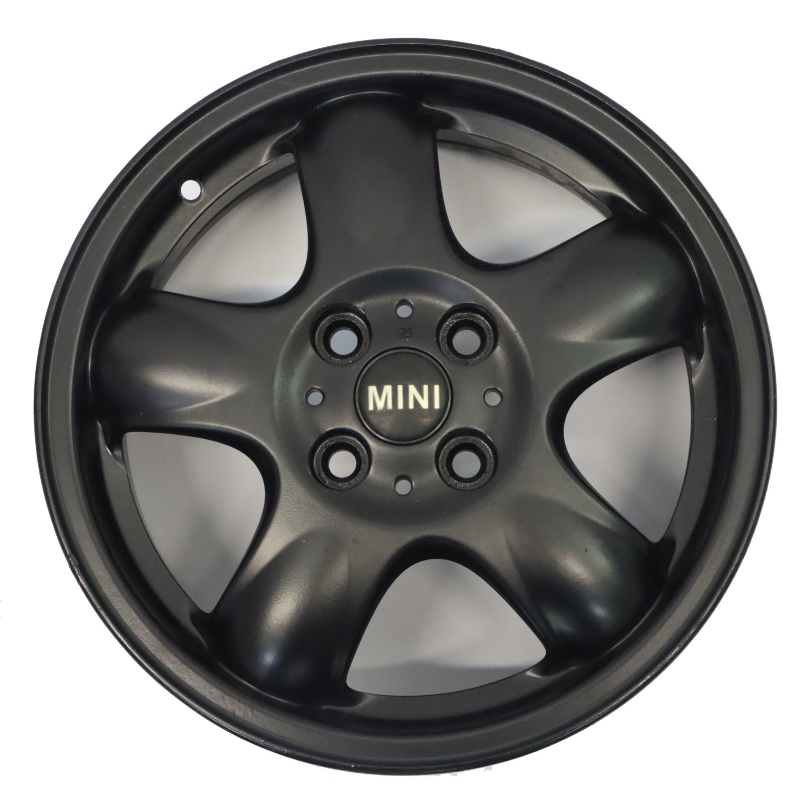 Mini Cooper R50 R56 Felgen Alufelge Schwarz 15" 5 Star Spooler 100 6768498