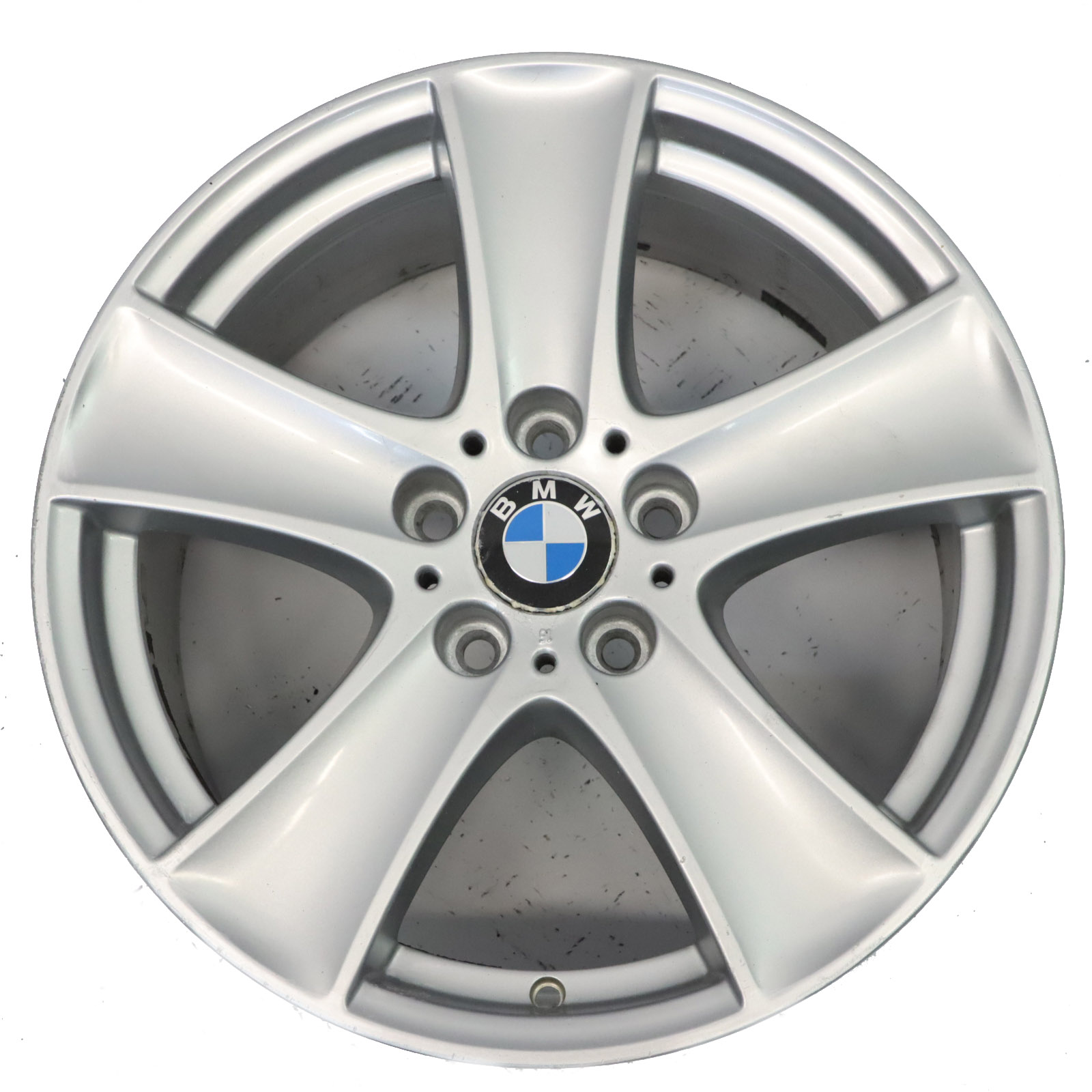 BMW X5 E70 Silver Wheel Alloy Rim 18" ET:46 8.5J Star Spoke 209 6770200