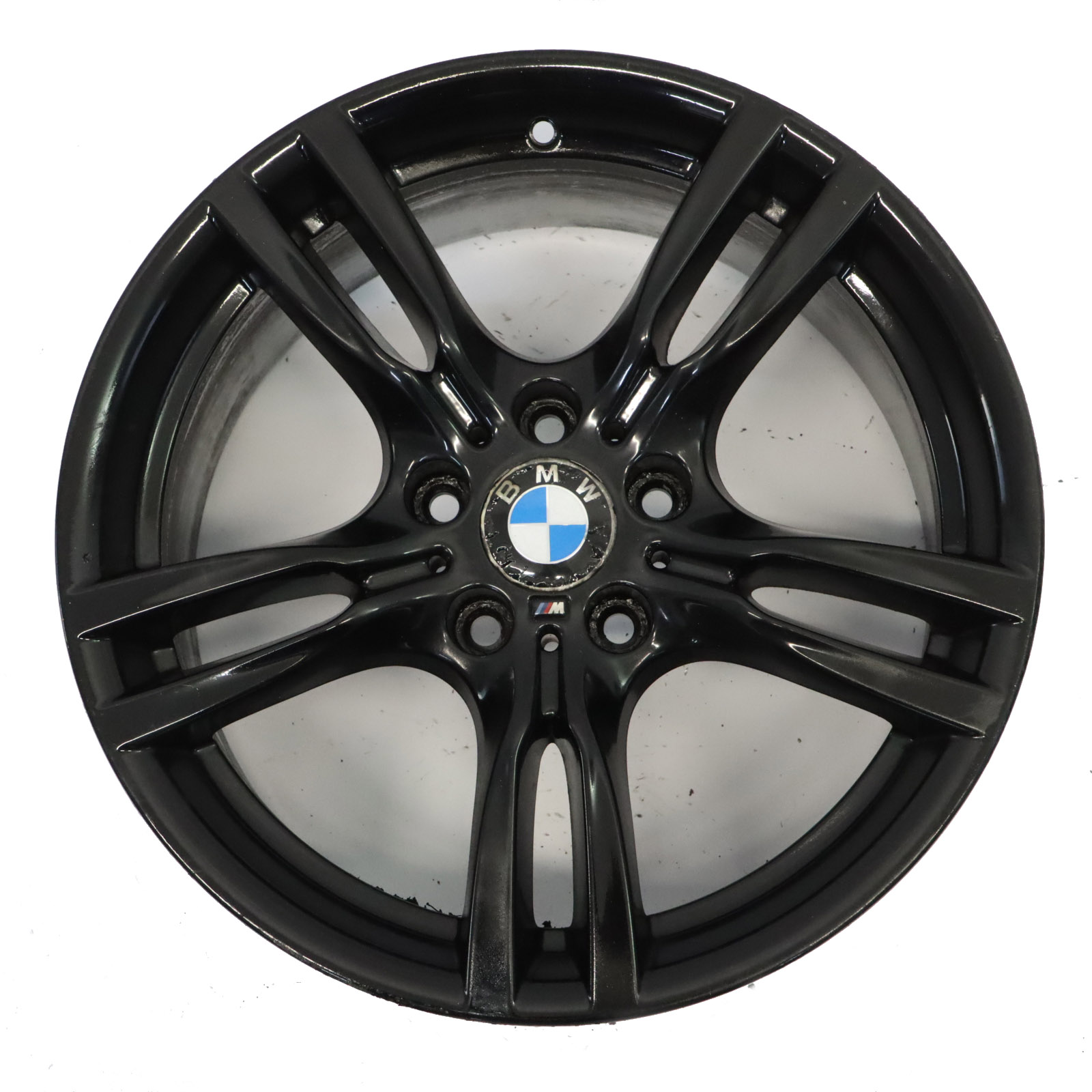 BMW F30 F31 F32 F33 Schwarz Alu Felge Alufelge 18" M Sternspeiche 400 8J ET:34