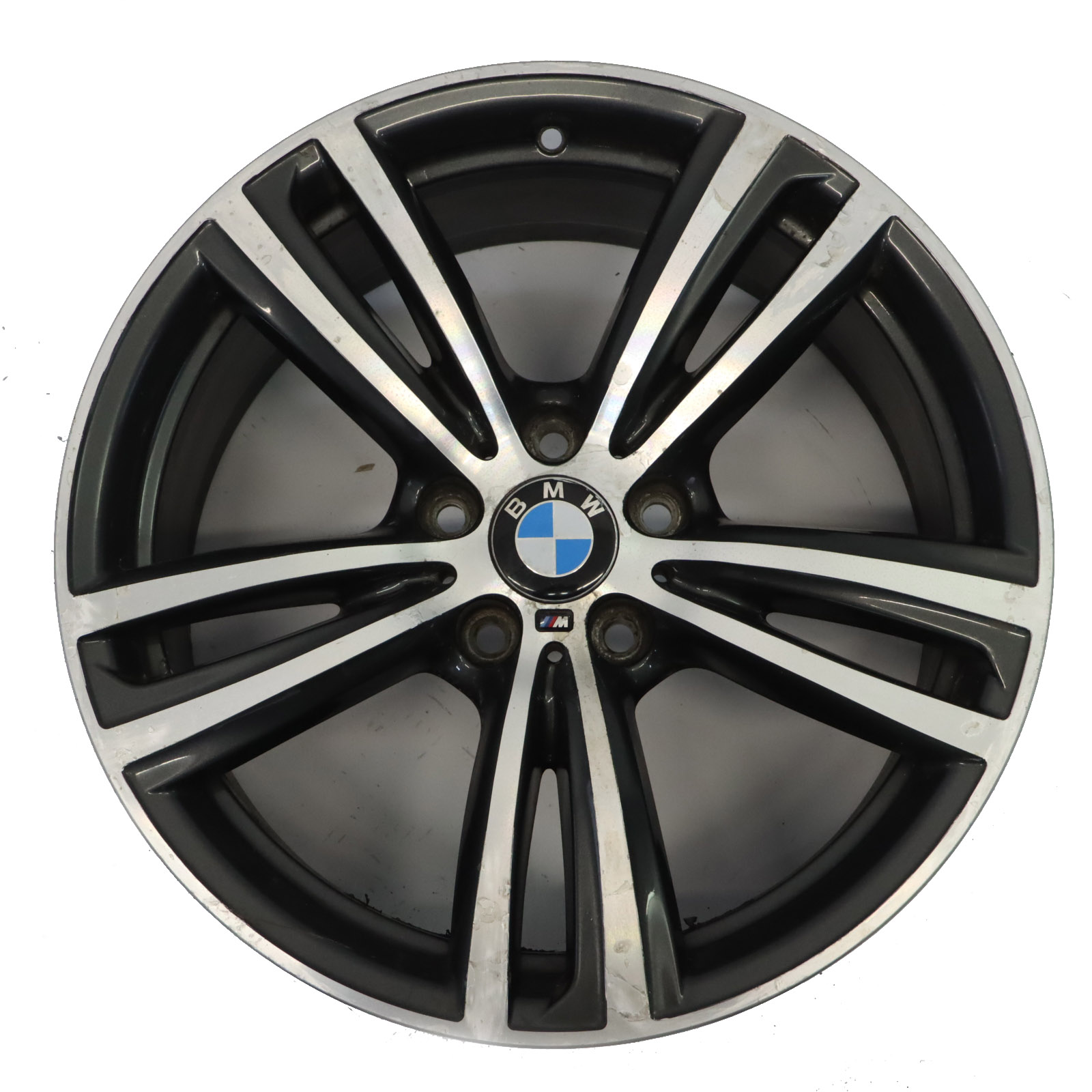 BMW F30 Hinten Alu Felge Alufelge 19" ET:47 8,5J 7846781 M Doppelspeiche 704