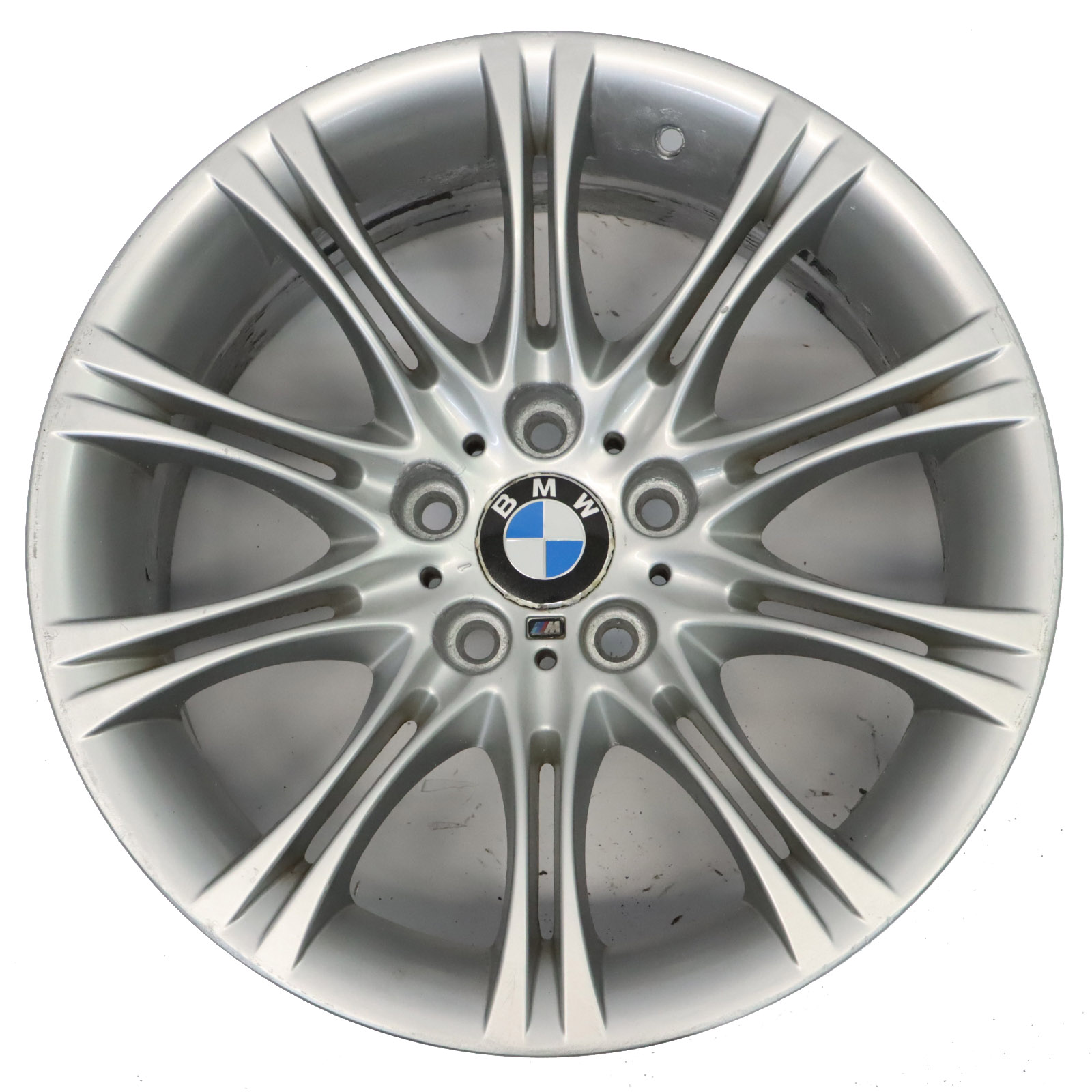 BMW 5 Reihe E60 E61 Silber Alu Felge Alufelge 18" Doppelspeiche 135 8J ET:20