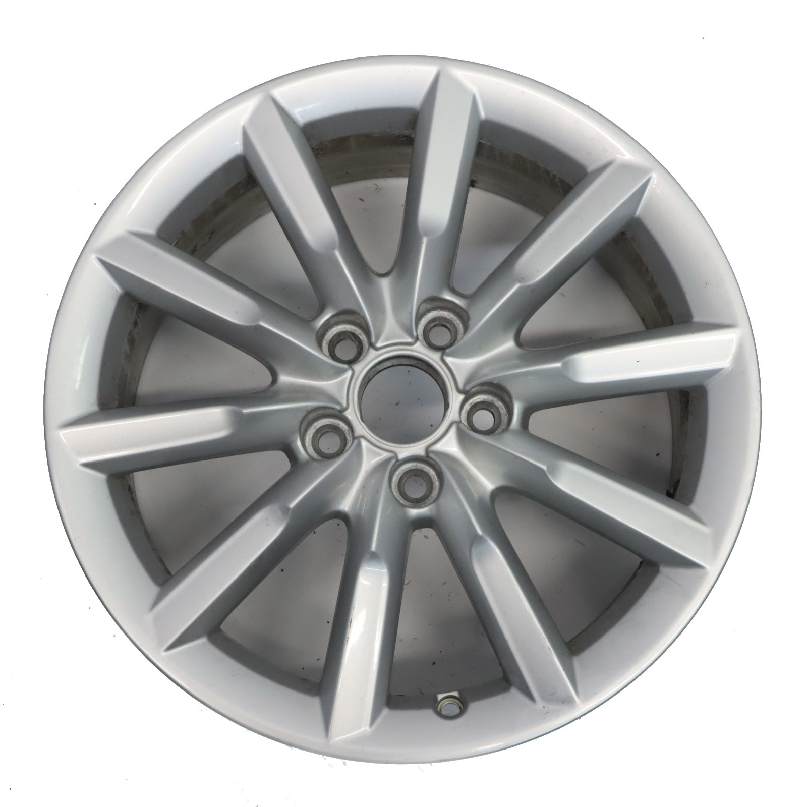 Audi Q3 8U Silberne Leicht Metall Felge 17" 7J ET:43 8U0601025S