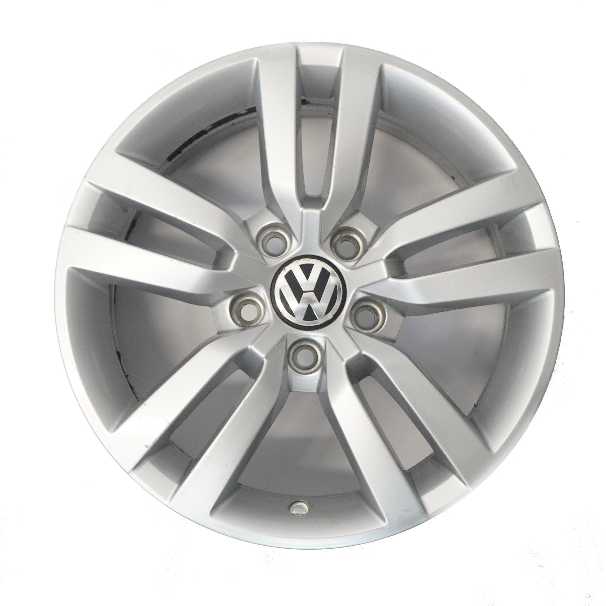 Volkswagen Tiguan 5N Silberne Leichtmetall Alufelge 16" 6.5J ET:33 5N0601025R