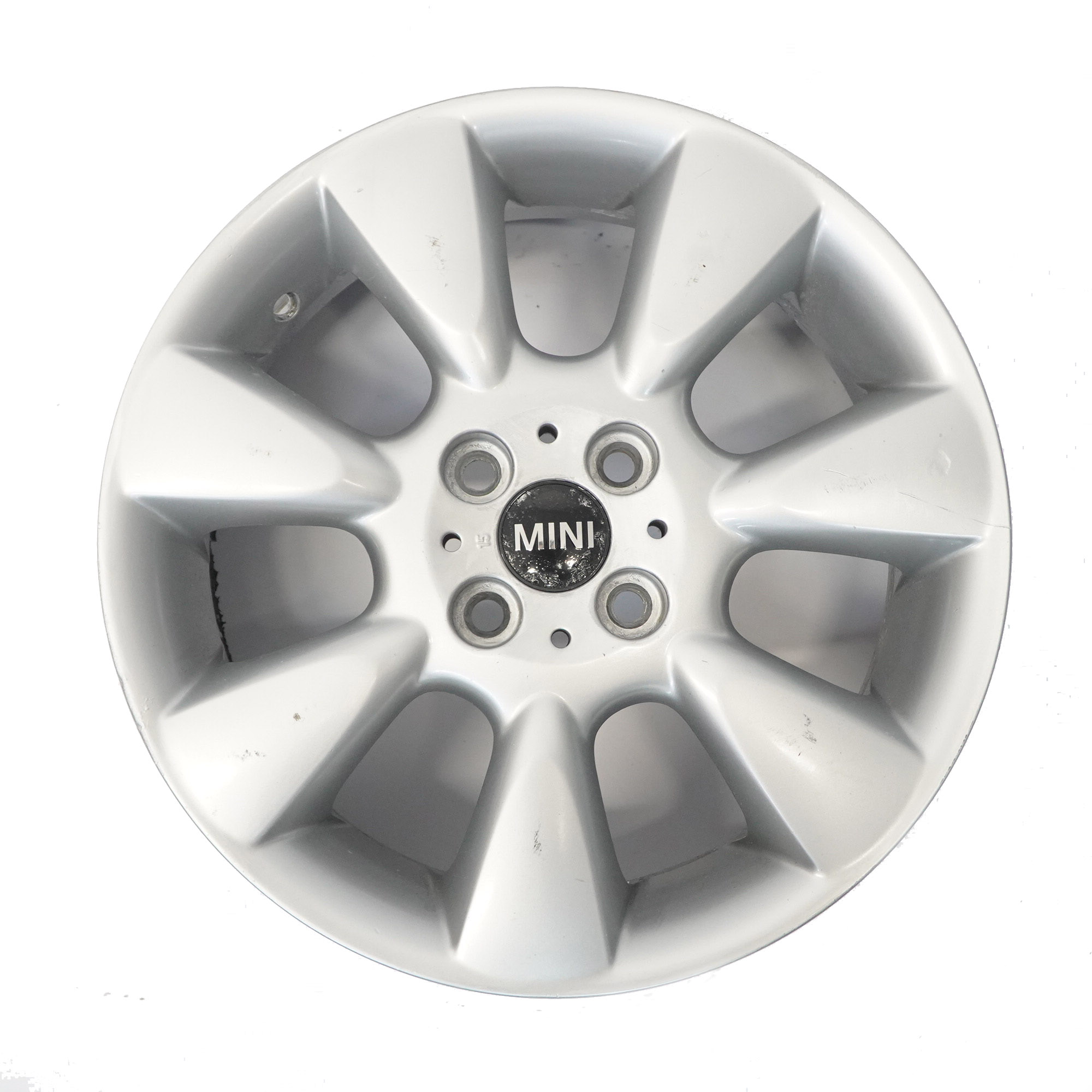 Mini Cooper R50 Silber Alufelge Felge 16" 6,5J ET:48 Rad 7 Fin Spoke 92 6763297