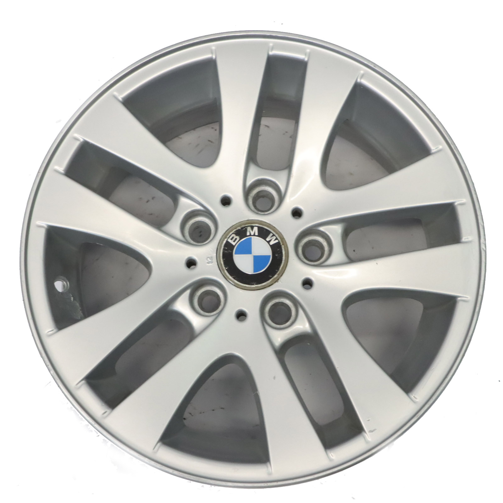 BMW 3 er E90 E91 Silber Alu Felge Alufelge 16" Doppelspeiche 156 7J ET:34