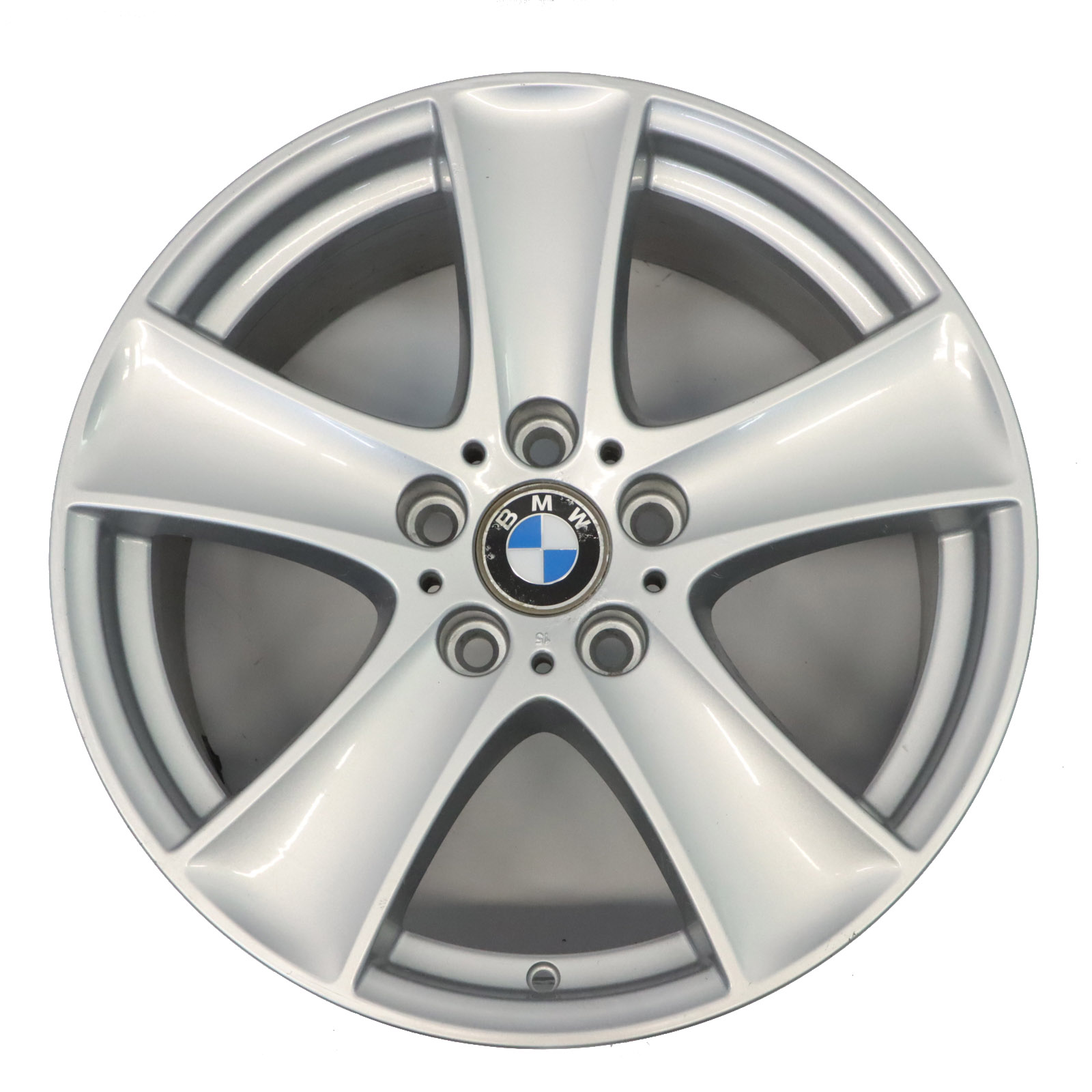 BMW X5 E70 Silberne Leichtmetallfelge 18" ET:46 8.5J Sternspeiche 209 6770200