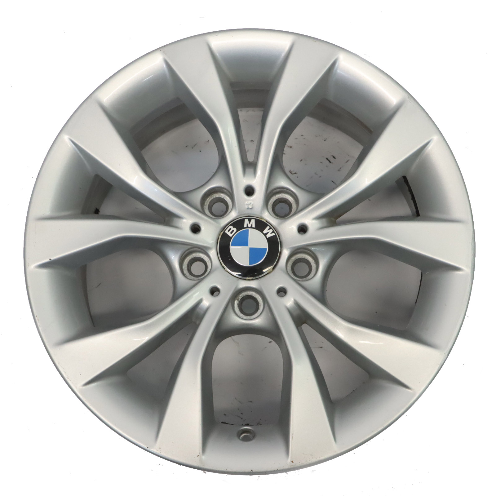 BMW X1 er E84 Silber Alu Felge Alufelge 17" V-Speiche 318 ET:34 7,5J 6789141