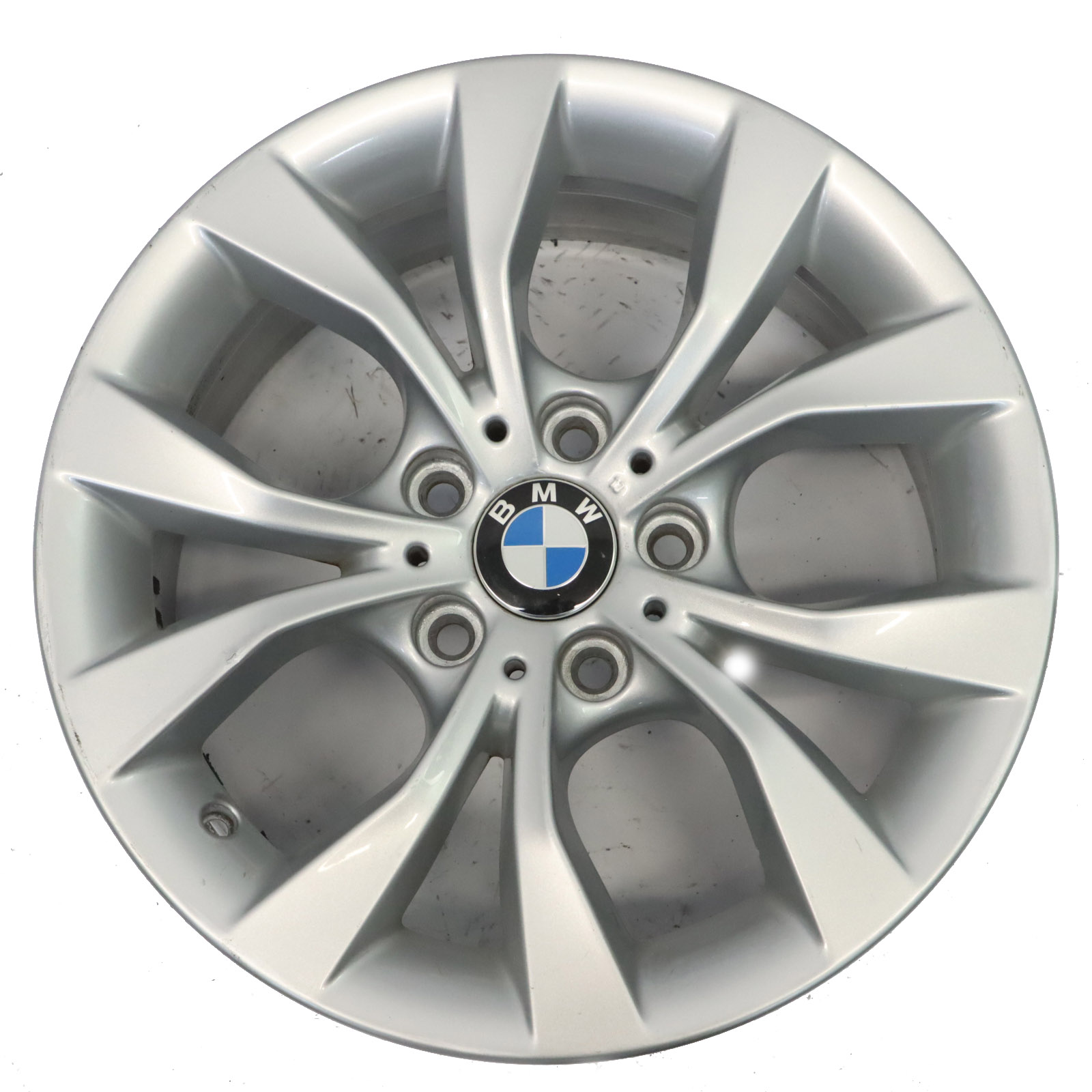 BMW X1 er E84 Silber Alu Felge Alufelge 17" V-Speiche 318 ET:34 7,5J 6789141