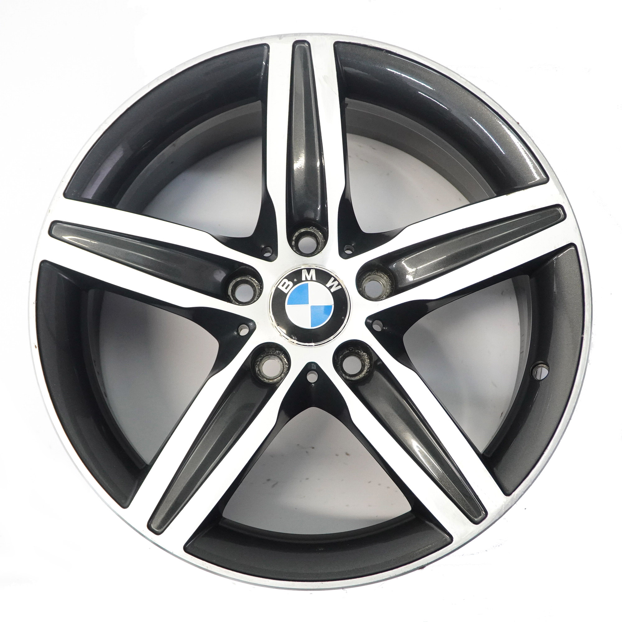 BMW F20 F21 F22 Graue Leicht metall felge 17" Sternspeiche ET:43 7,5J 6850151