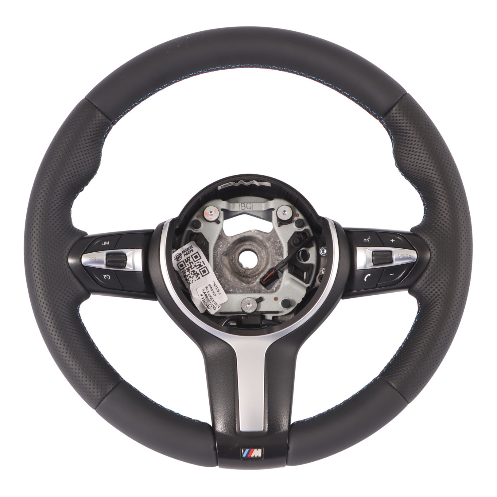 BMW F20 F21 F22 F23 F30 F31 F32 F33 M Sport NEW Black Leather Steering Wheel 