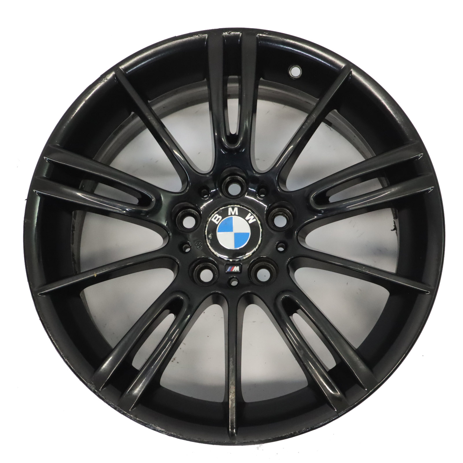 BMW E90 E91 E92 Schwarz Vorne Alu Felge Alufelge 18" 8J M Spinnenspeiche 193