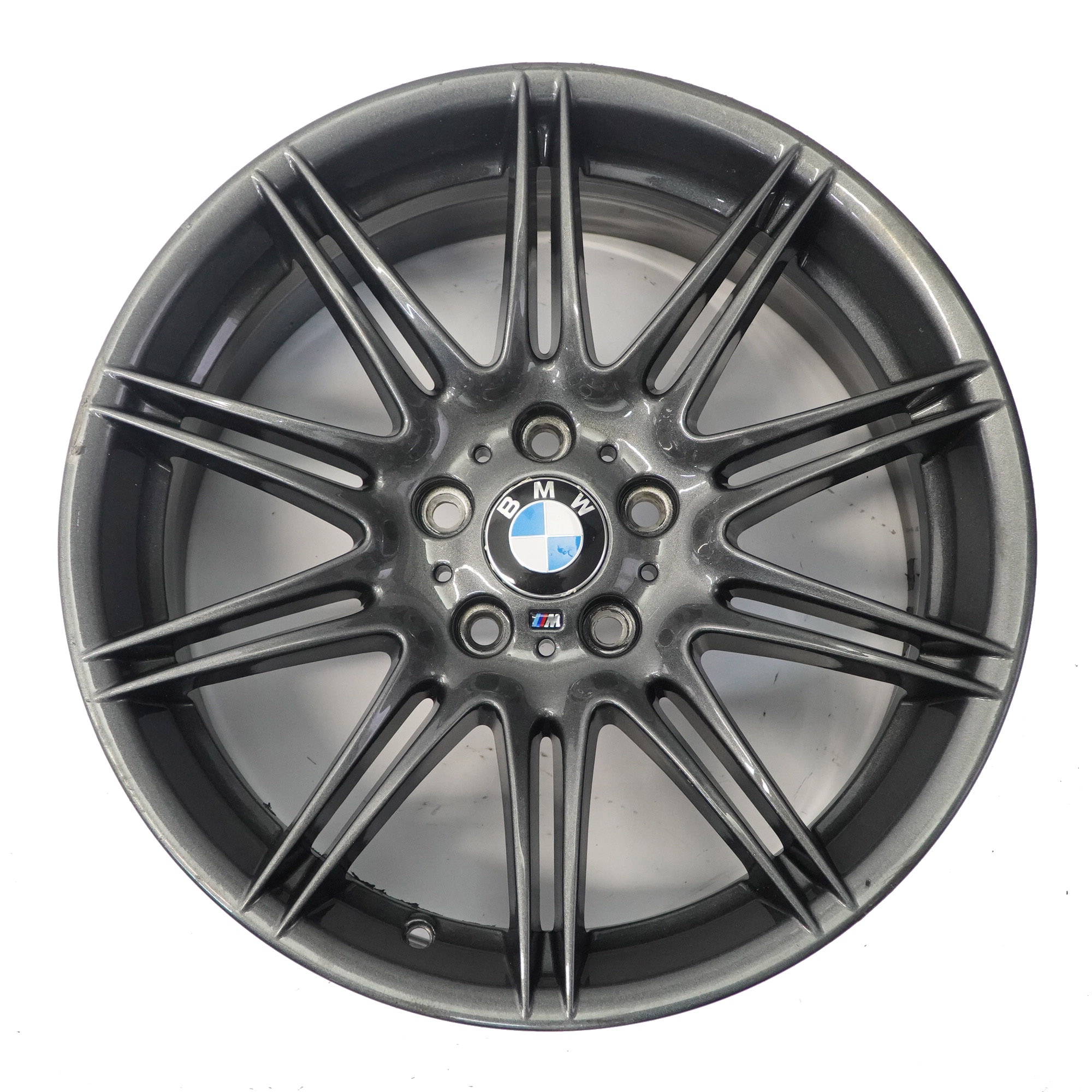 BMW E90 E91 E92 Grau Vorderrad Felge 19" M Doppelspeiche 225 8J ET:37