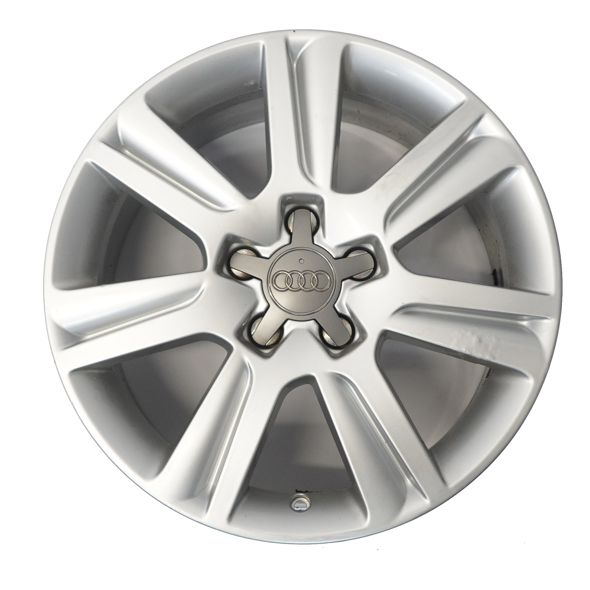 Audi A4 B8 A5 8T Silberne Leichtmetallfelge 17" ET:45 7,5J 8K0601025B