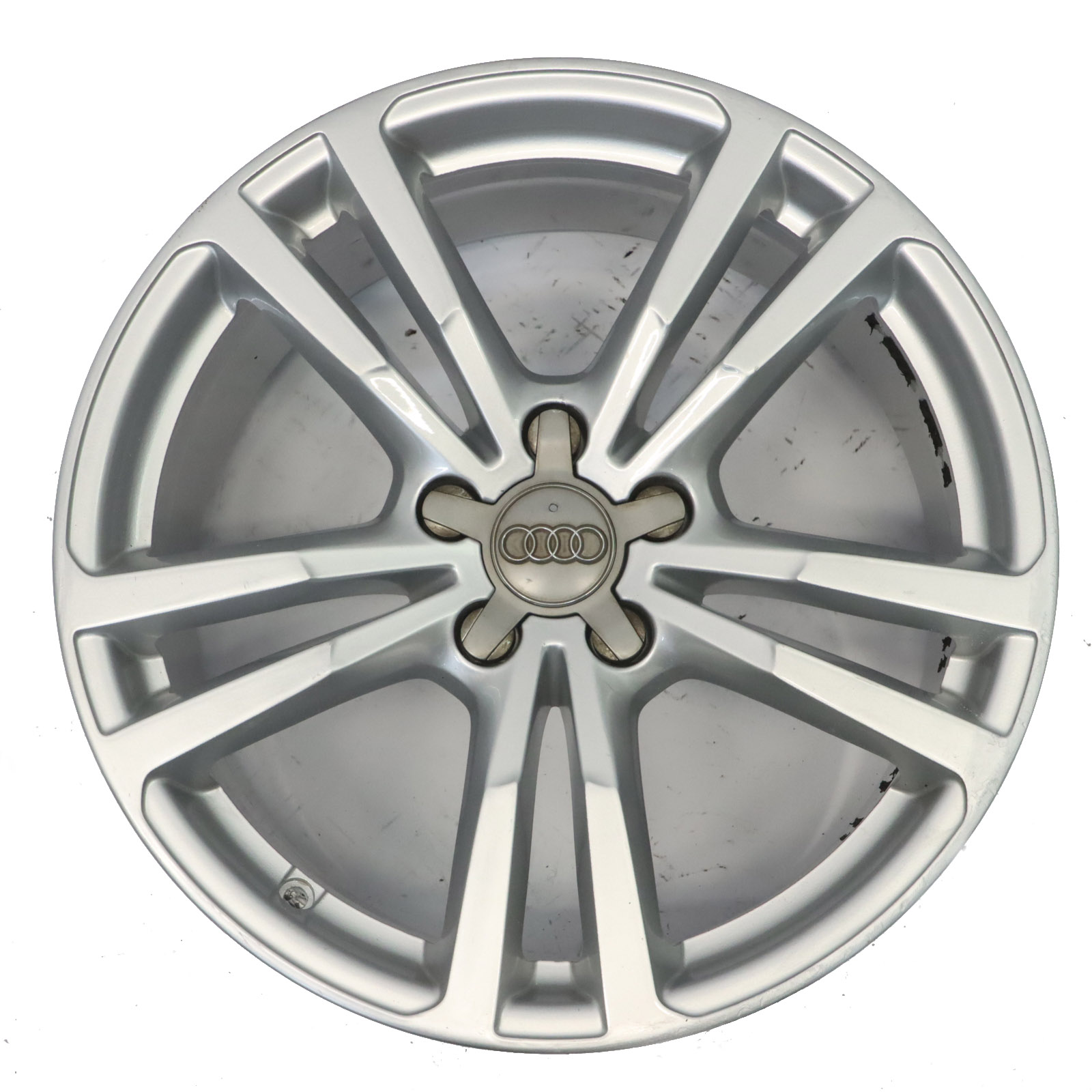 Audi A3 8V Silberne Leicht Metall Felge 18" 8J ET46 Sternspeiche 8V0601025BC