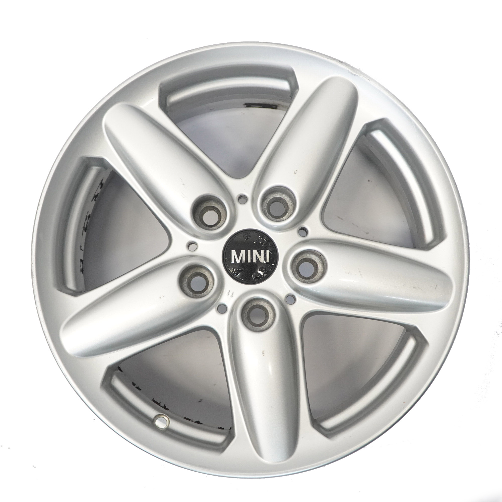 Mini Cooper R60 R61 Silberfelge Alu Felge 16 "6,5J 5-Sterne-Einzelspeiche 124