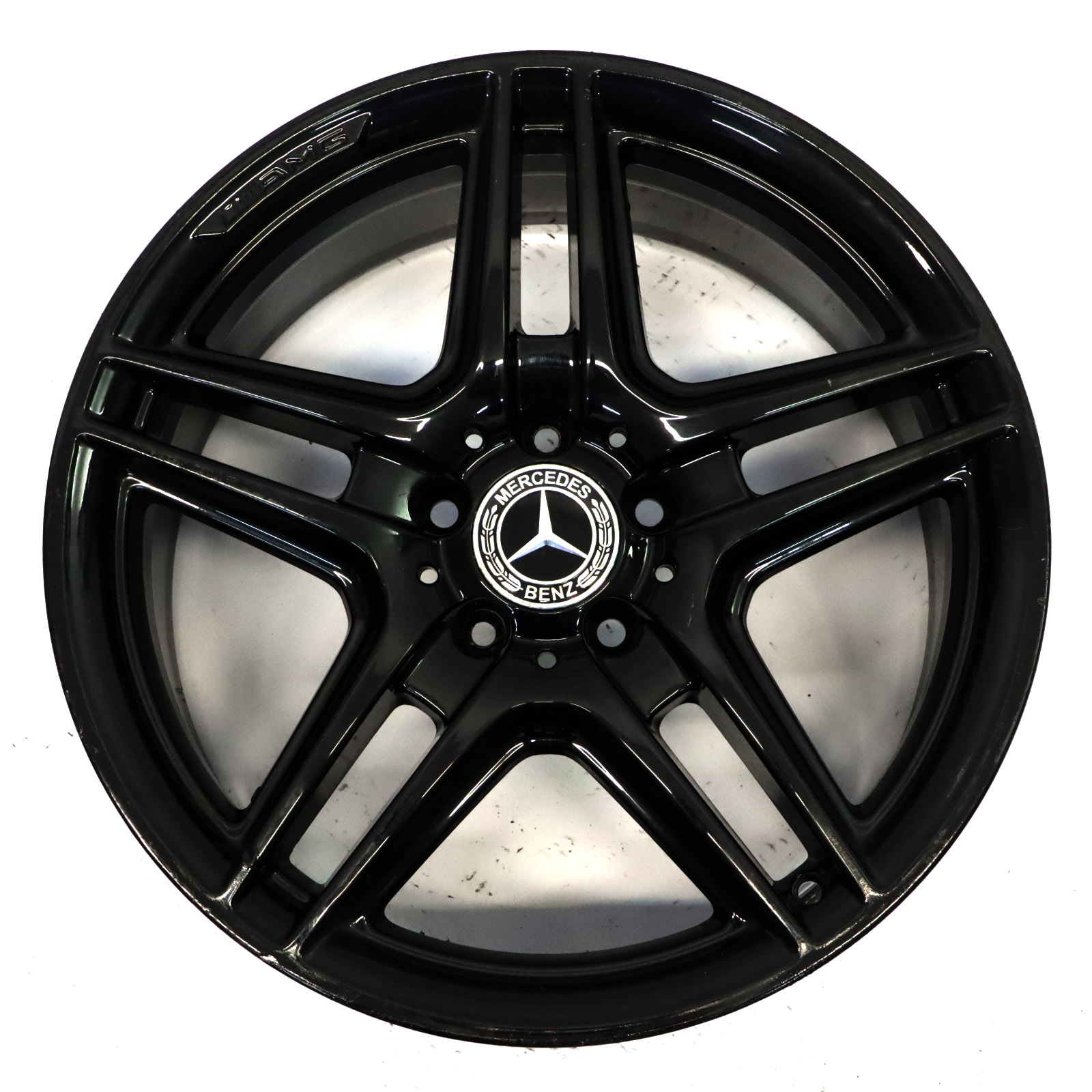 Mercedes W204 AMG Schwarz 5-Doppelspeichen Felge 18" ET:50 8J A2044014102