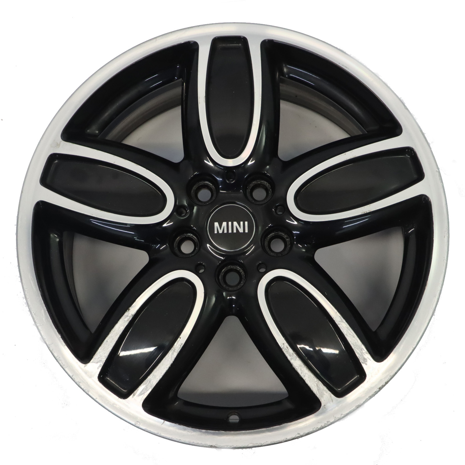 Mini F55 F56 F57 Schwarz Felge 18" 8J ET:57 Cup Speiche 2-Tone 6858900