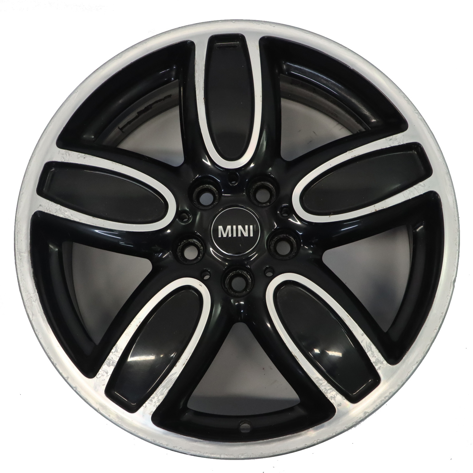 Mini F55 F56 F57 Schwarz Felge 18" 8J ET:57 Cup Speiche 2-Tone 6858900