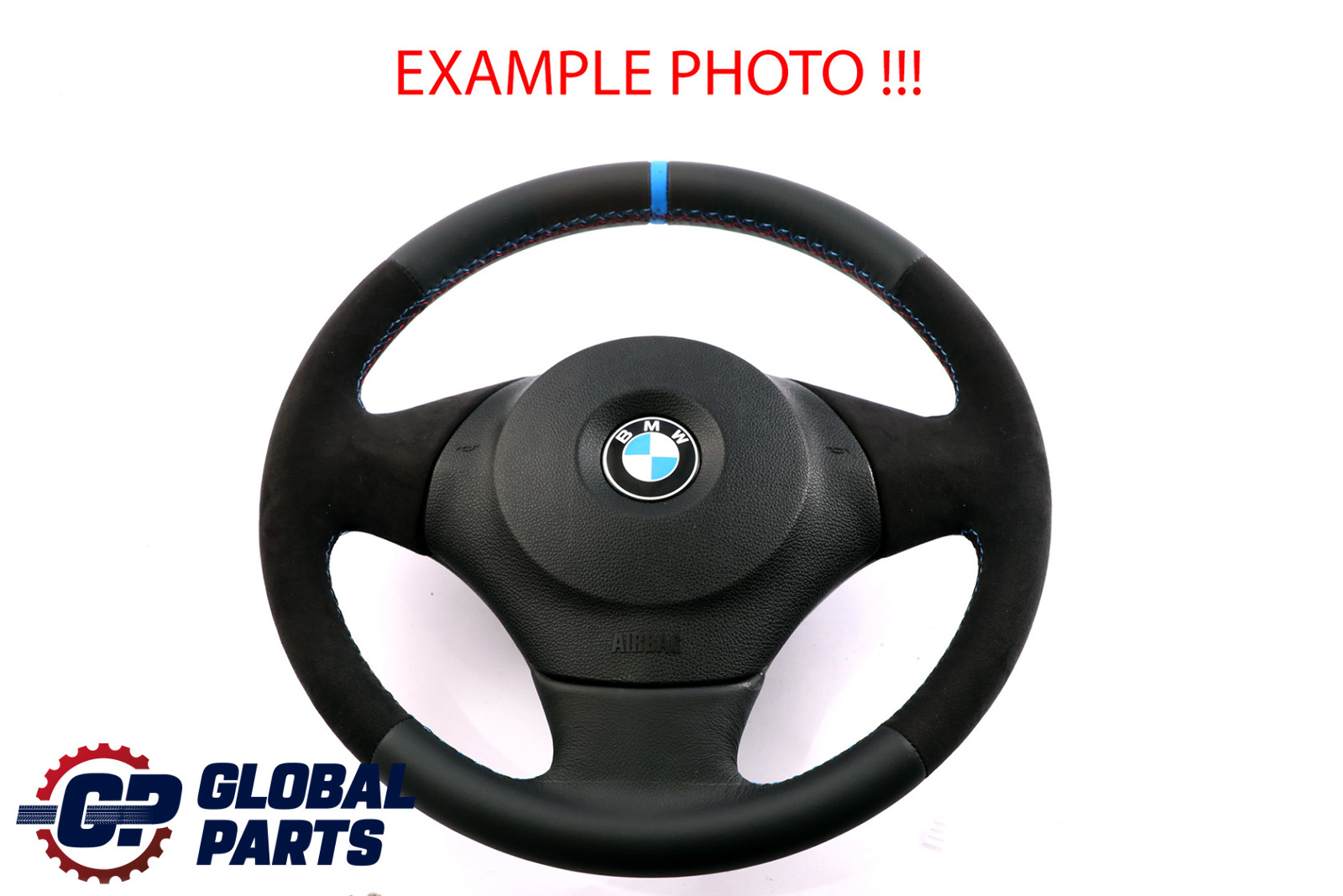 BMW 1 Series E81 E87 E88 NEW Leather / Alcantara M-Sport Look Steering Wheel