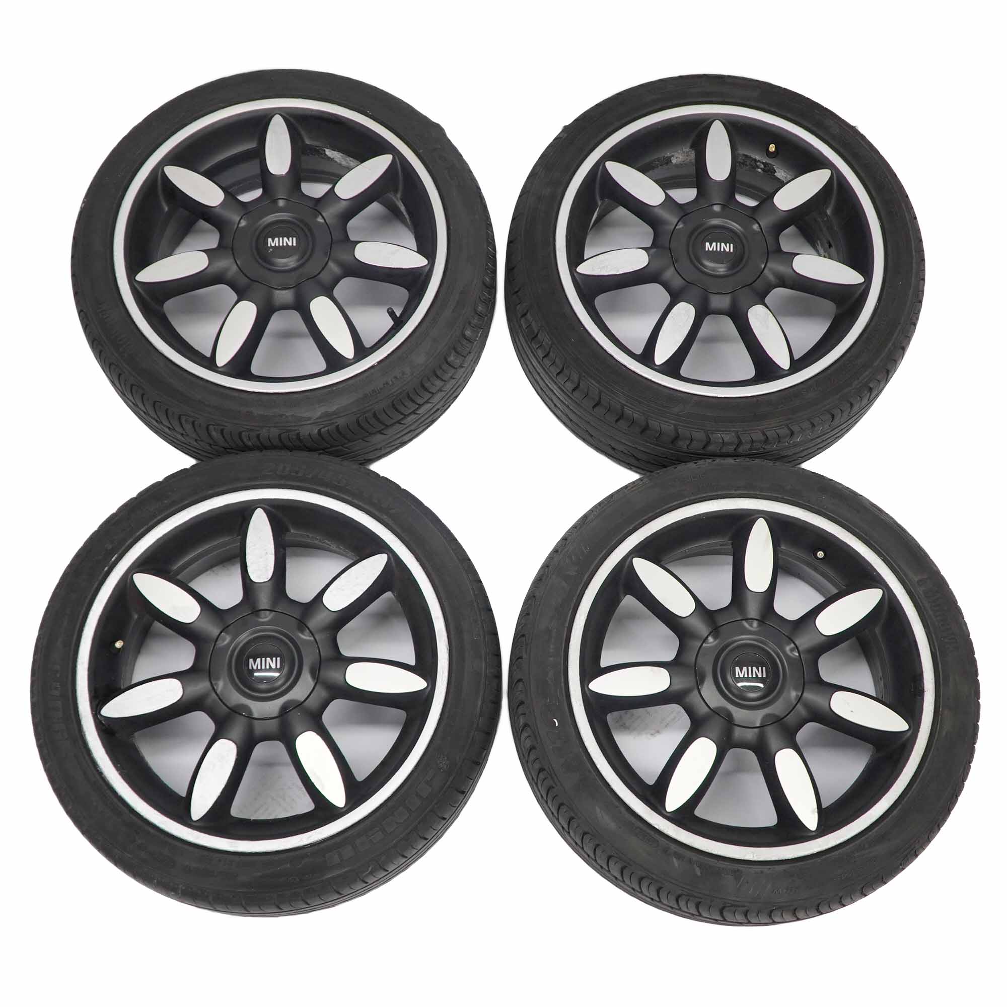 MINI R50 R56 Complete Set 4x Rims Wheels Tyres Night Spoke Limp-Home 17" 6773800