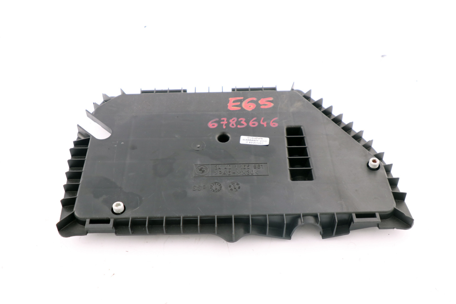 BMW E65 E66 E67 Handbrake Assembly Tray Cover Housing 1165961