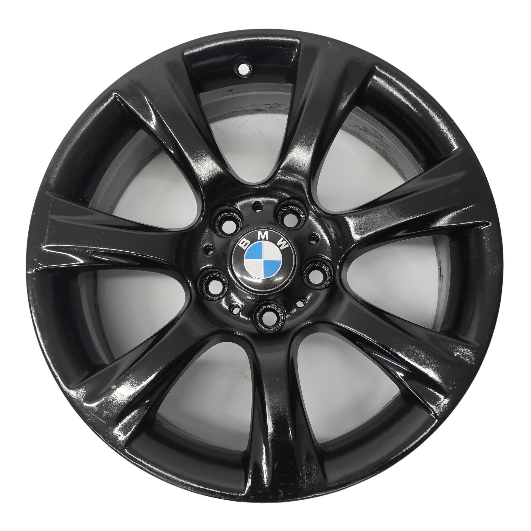 BMW F30 F31 F32 F33 Black Alloy Wheel Rim 18" 8J ET:34 Star Spoke 396 6796246