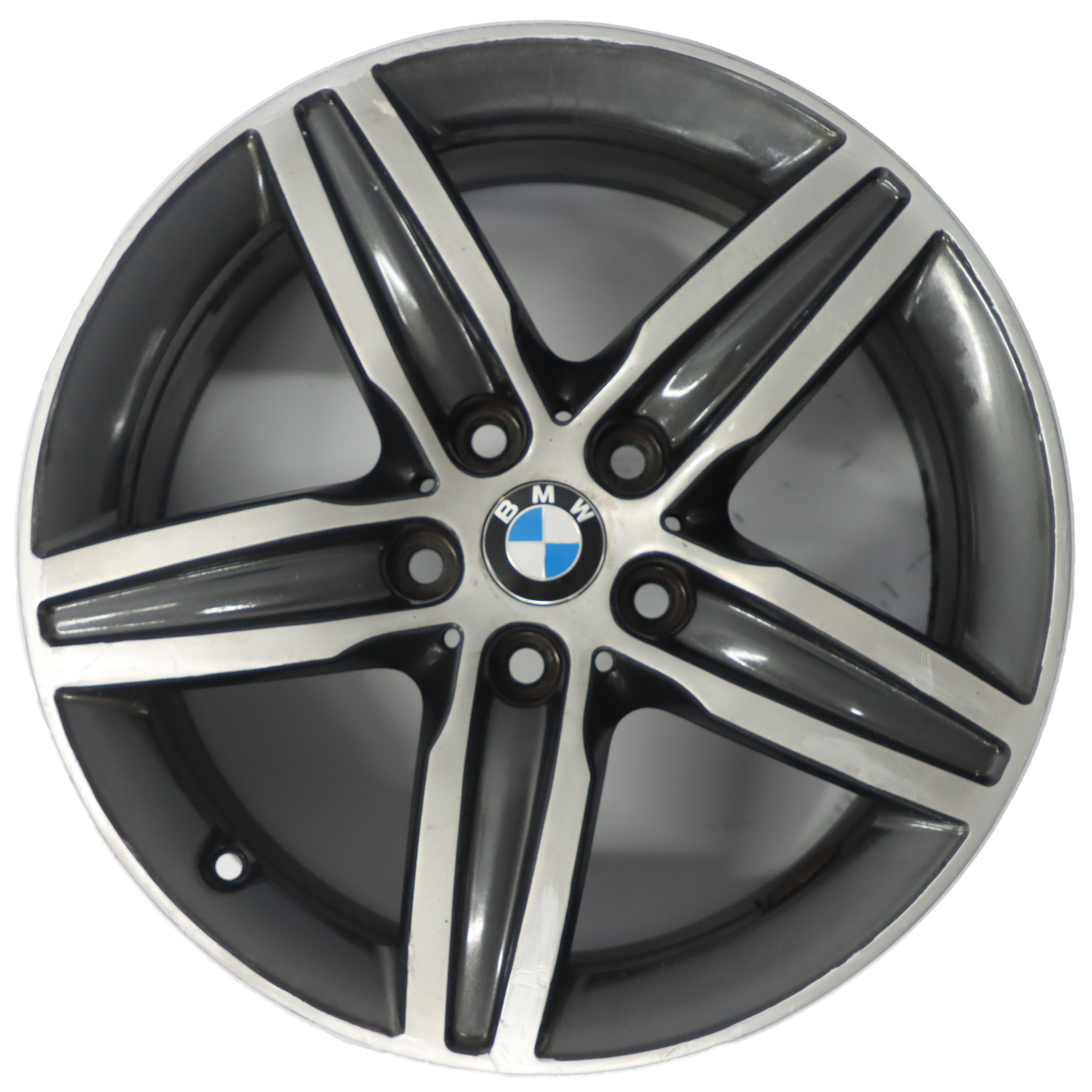 BMW F45 F46 Orbitgrey Alloy Wheel Rim 17" 7,5J ET:54 Star Spoke 379 6855091