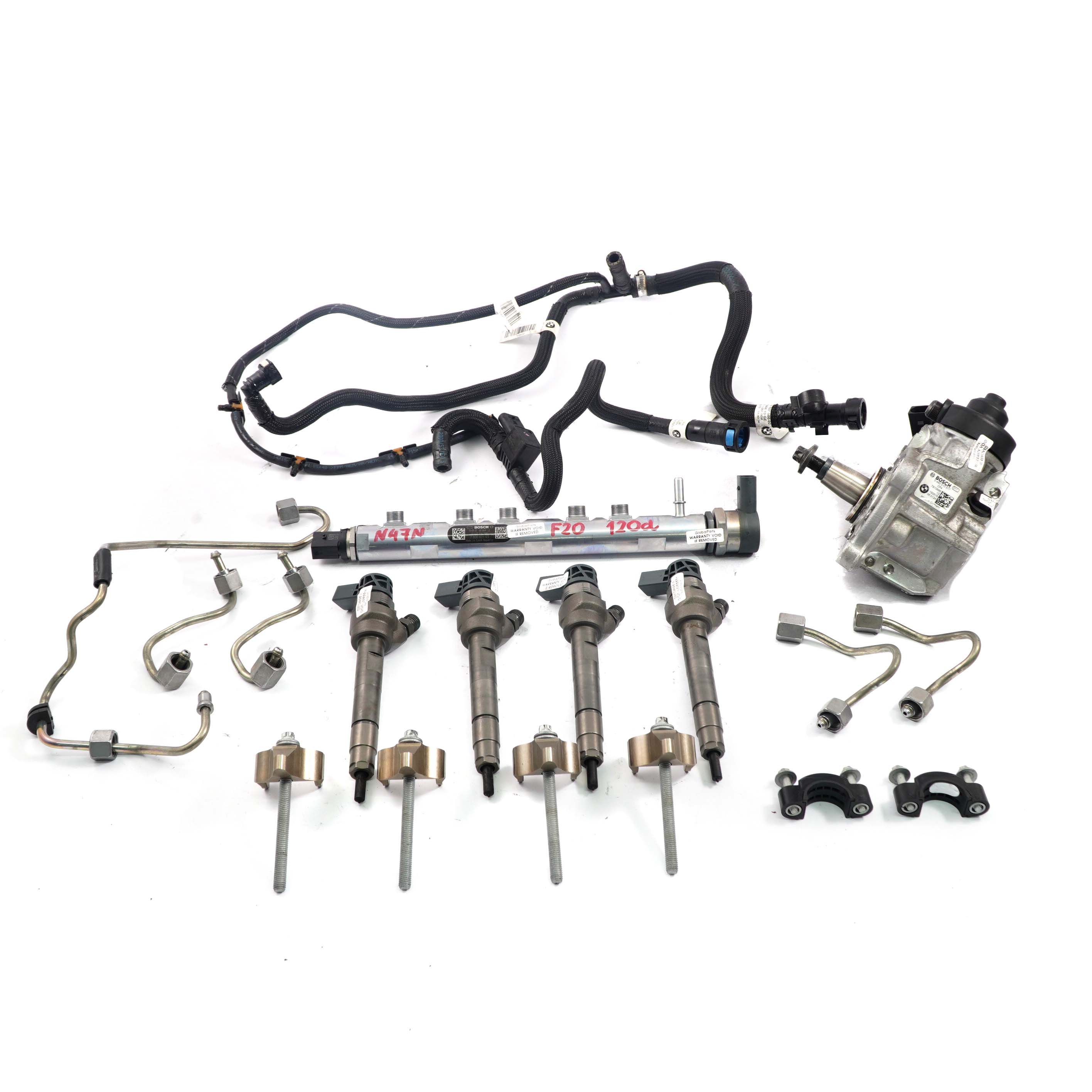 BMW F20 F21 F30 F31 F32 120d 320d 420d N47N 184PS Kraftstoffeinspritzsystem Set