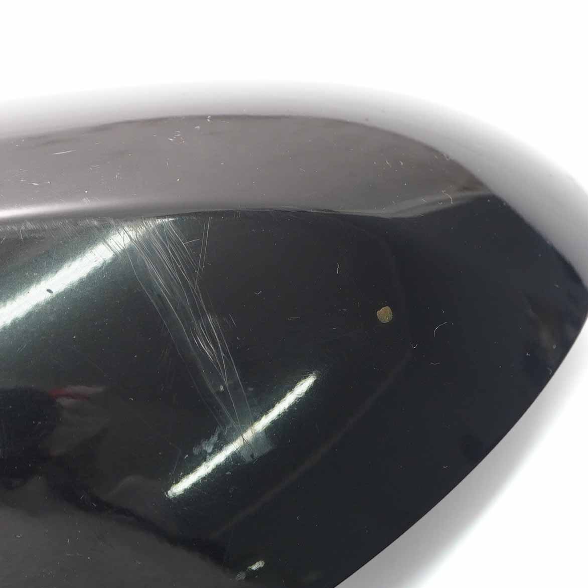 BMW 1 Series E81 E87 Cover Cap Casing Right Wing Mirror O/S Schwarz 2 Black 668