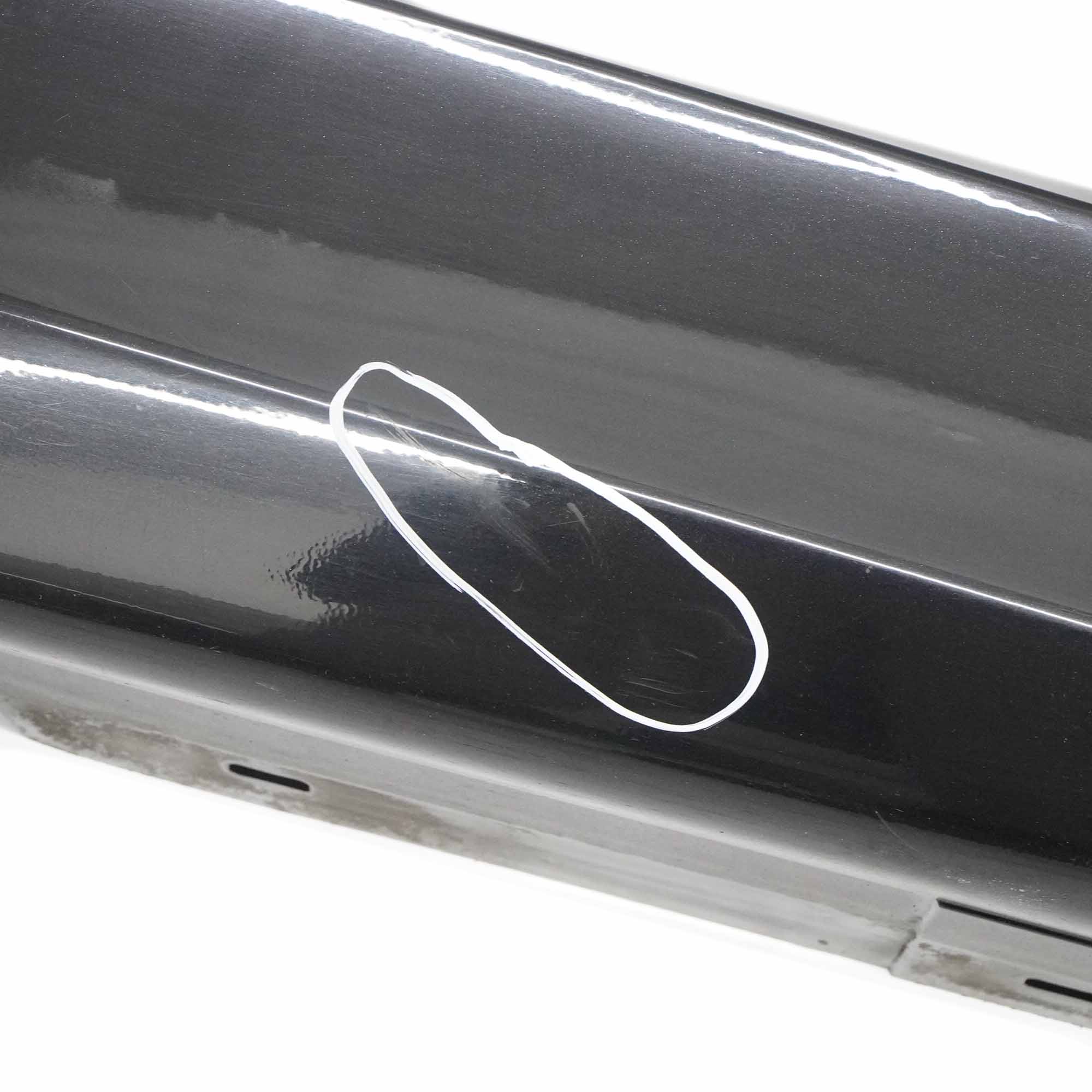 BMW E90 E91 Side Skirt Sill Strip Right O/S Black Sapphire Metallic - 475