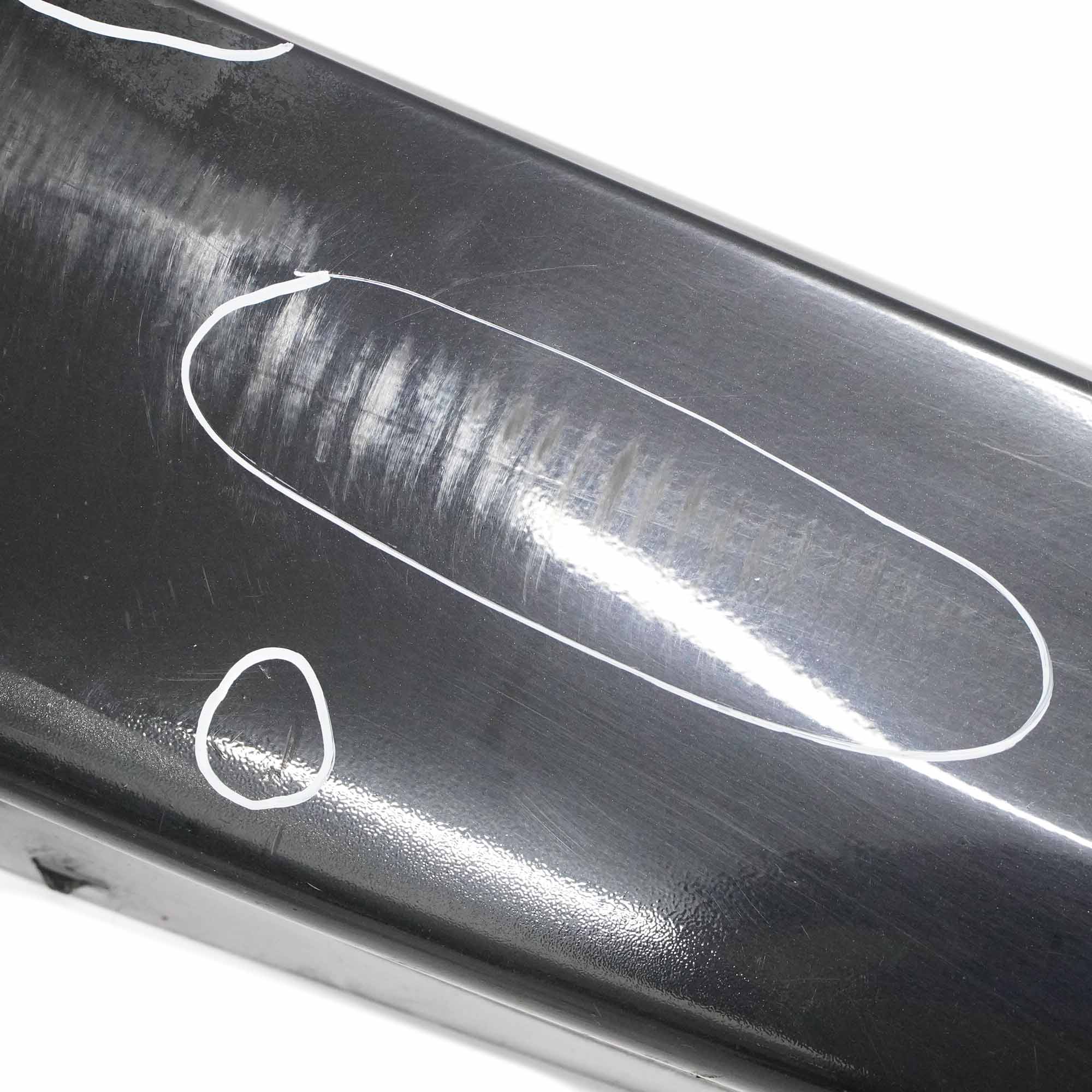 BMW E90 E91 Side Skirt Sill Strip Right O/S Black Sapphire Metallic - 475