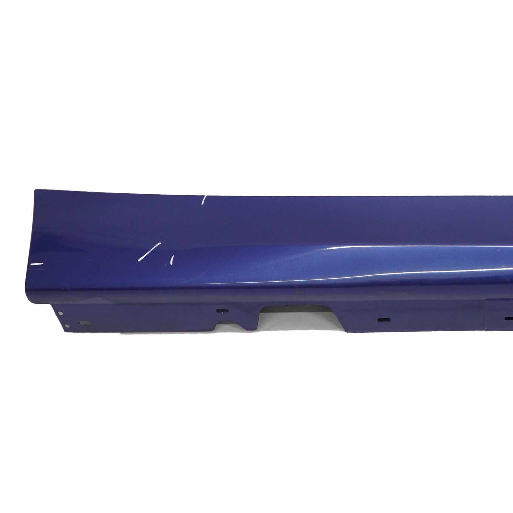 BMW E90 E91 Side Skirt Sill Strip Right O/S Montegoblau Blau Blue Metallic - A51