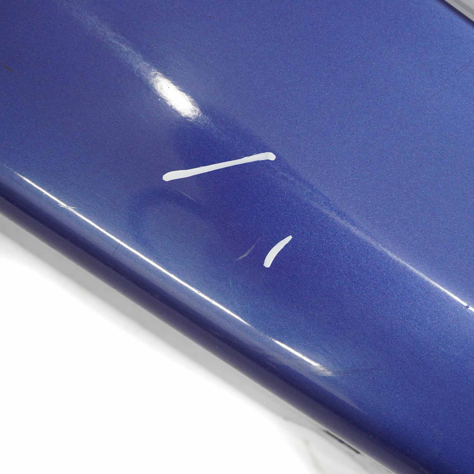 BMW E90 E91 Side Skirt Sill Strip Right O/S Montegoblau Blau Blue Metallic - A51