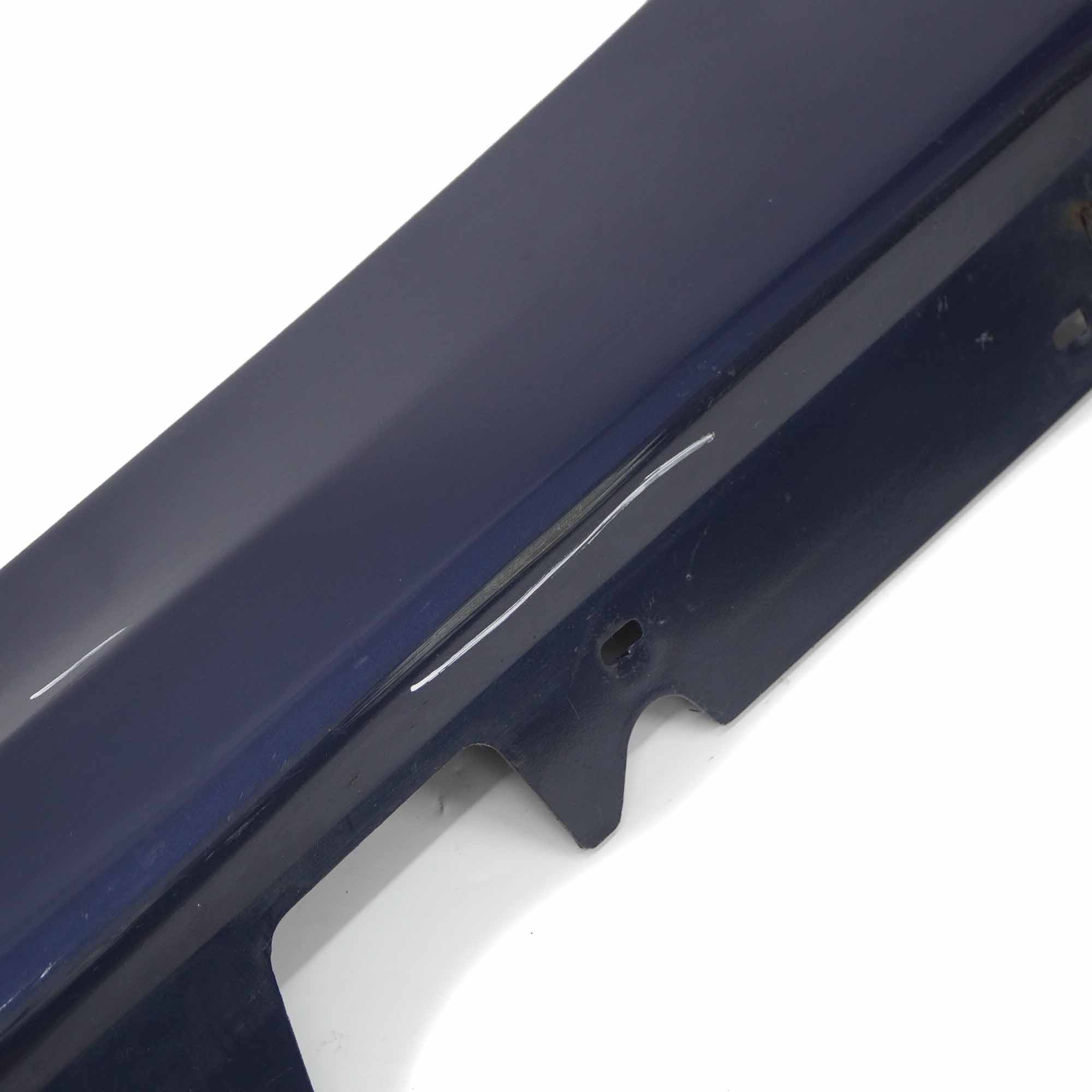 BMW E90 E91 Sill Strip Side Trim Skirt Left N/S Mysticblau Blue Metallic - A07