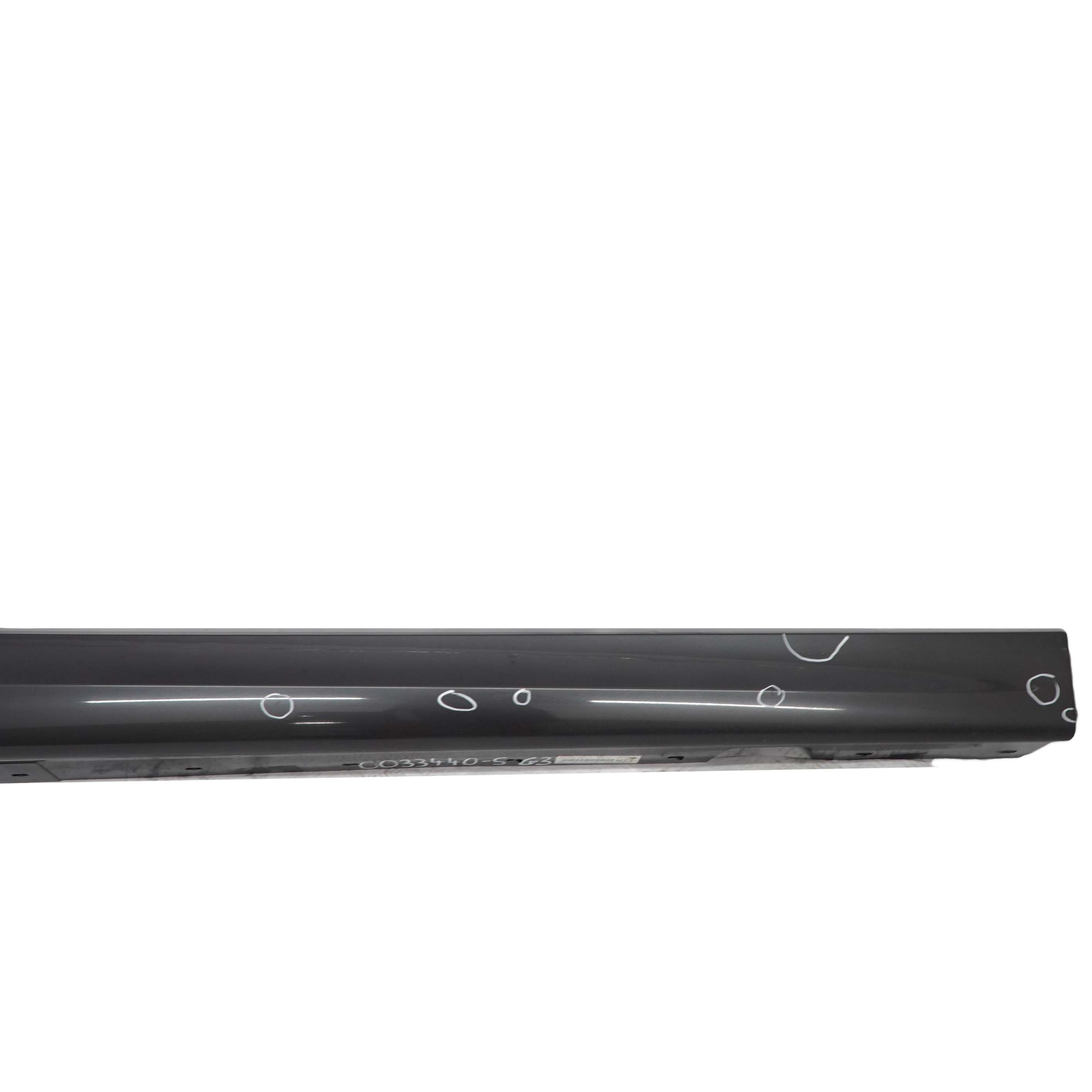 BMW E90 M Sport Sill Strip Side Skirt Right O/S Sparkling Graphite - A22