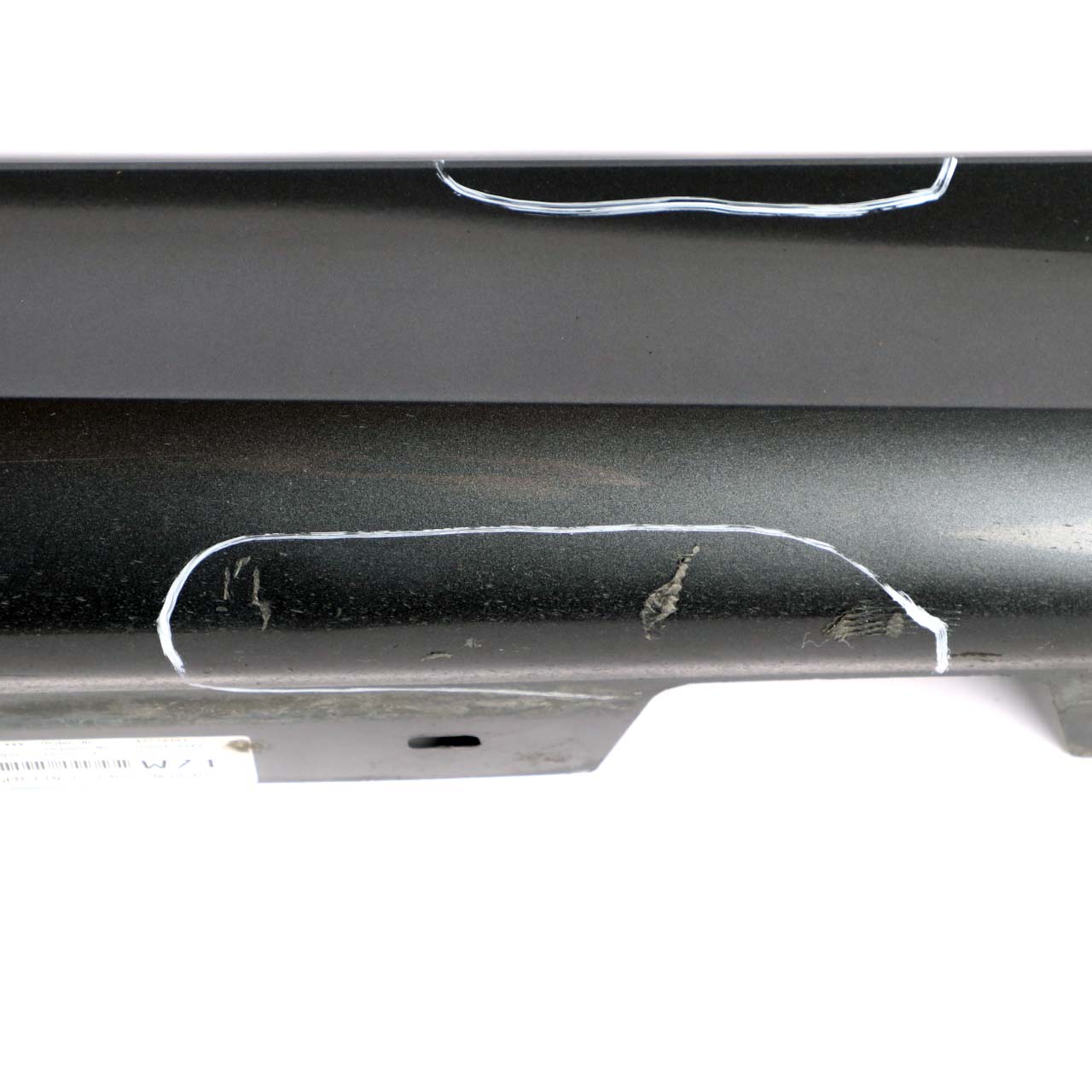 BMW 3 E90 E91 M Sport Sill Strip Side Skirt Right O/S Sparkling Graphite - A22