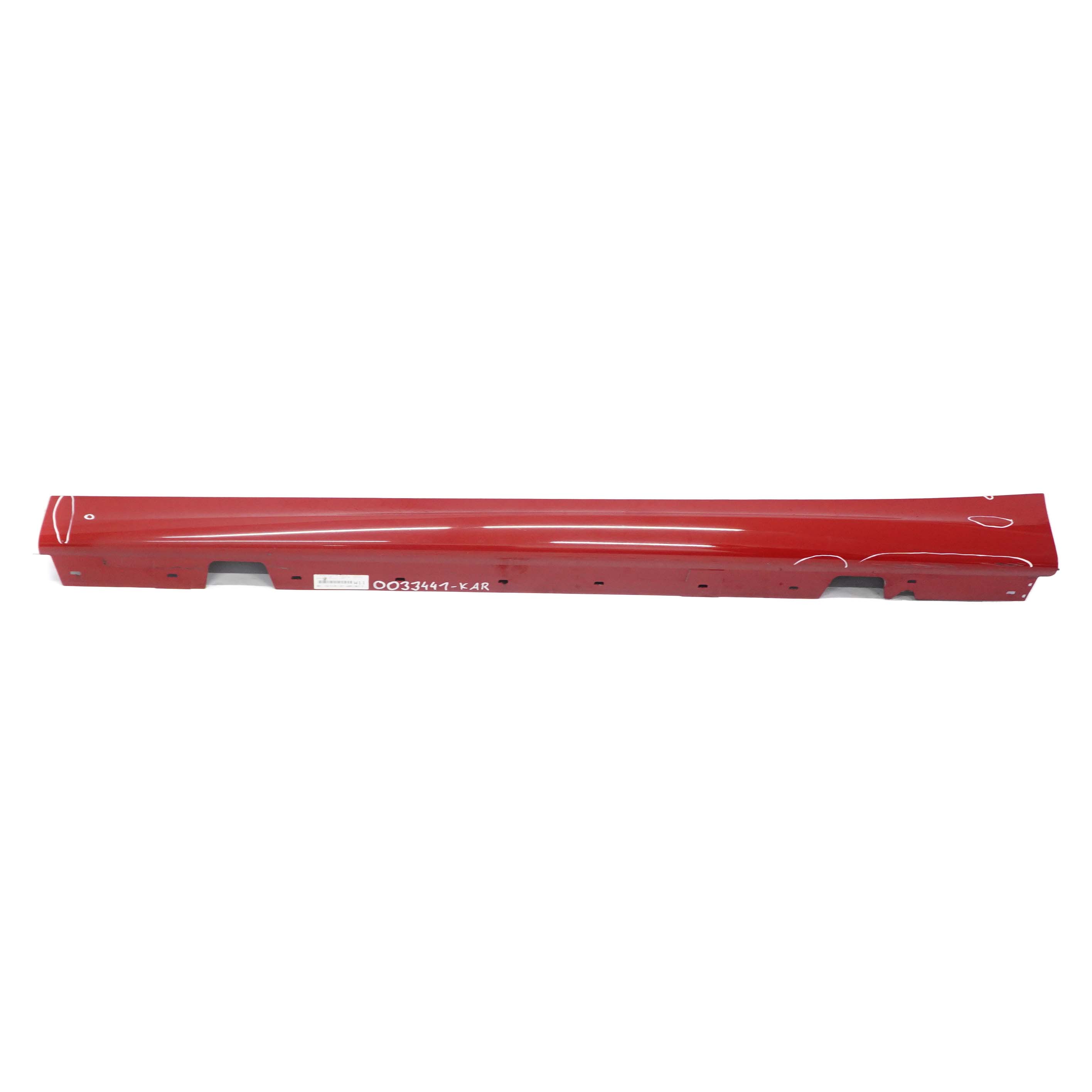 BMW 3 E90 E91 M Sport Sill Strip Side Skirt Left N/S Karmesinrot Red - A61