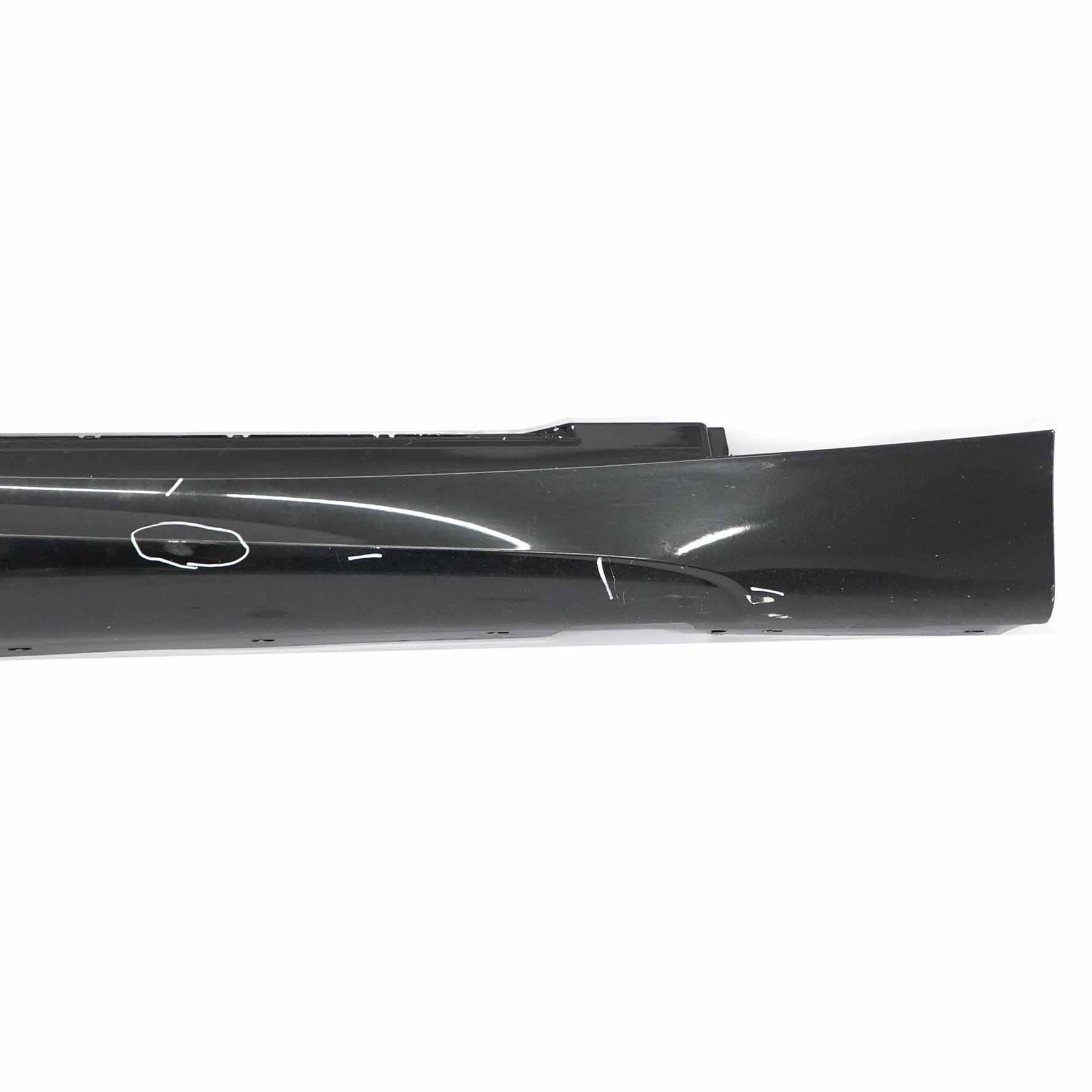 BMW E87 LCI 4 M Sport Sill Strip Side Skirt Right O/S Black Sapphire 475