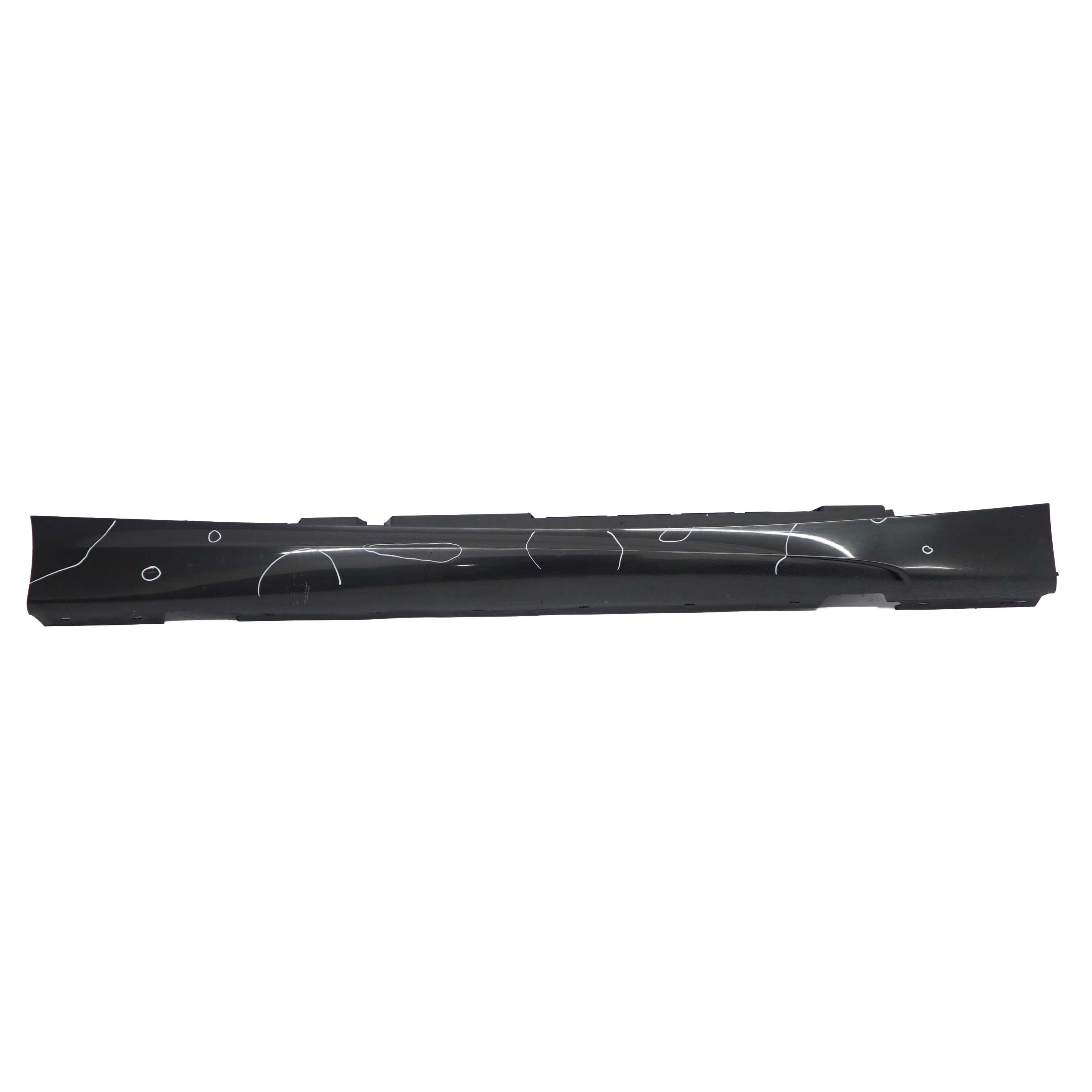 BMW E87 LCI M Sport Sill Strip Side Skirt Right O/S Black Sapphire - 475