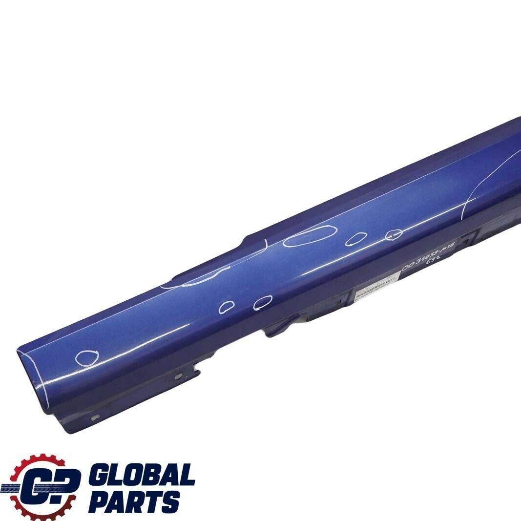 BMW 3 Series 1 E92 E93 Sill Strip Side Skirt Left N/S Montegoblau Blue - A51