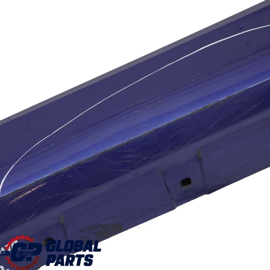 BMW 3 Series 1 E92 E93 Sill Strip Side Skirt Left N/S Montegoblau Blue - A51